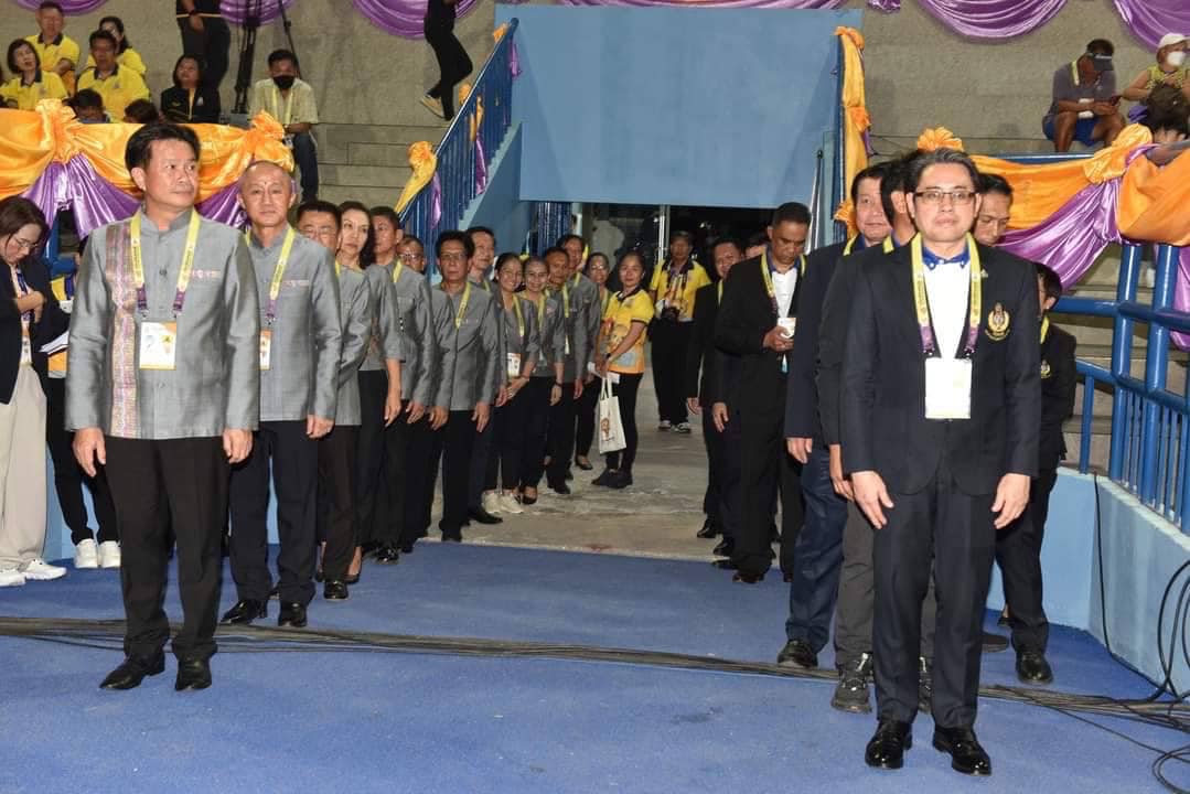 📣 พช.ราชบุรีร่วมพิธีเปิดการแข่งขันกีฬาอาวุโสแห่งชาติ ครั้งที่ 6 ” เมืองโอ่งเกมส์ “