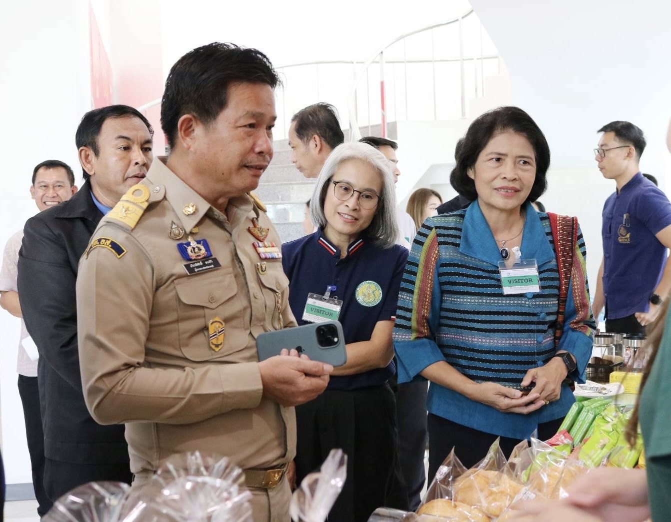 📣 พช.ราชบุรี ร่วมตรวจเยี่ยมสถานประกอบกิจการ ณ บริษัทไทยเพรซิเดนท์ฟูดส์ จำกัด (มหาชน)