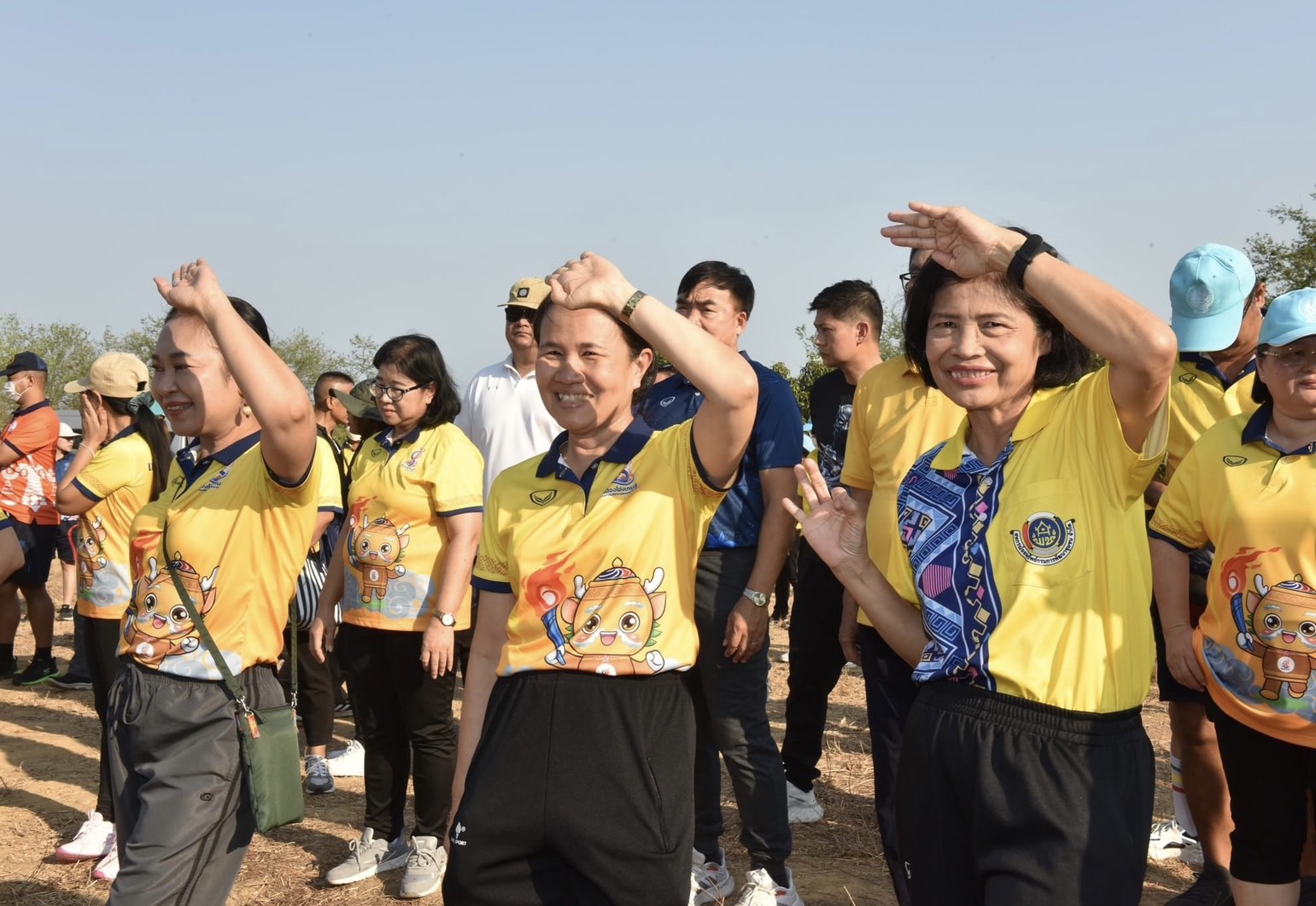 📣 พช.ราชบุรี สร้างพลังกาย เสริมพลังใจ ชาว พช.ราชบุรีสุขภาพดี ร่วมกิจกรรม “ผู้ว่าฯ พาออกกำลังกาย” ครั้งที่ 6