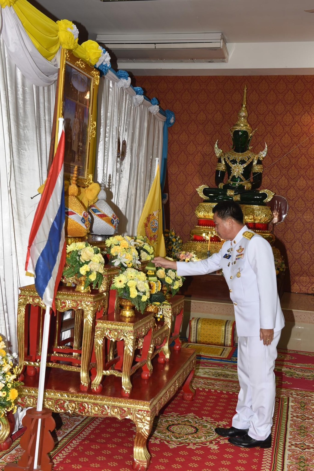 📣 พช.ราชบุรี เข้าร่วมพิธีเจริญพระพุทธมนต์ถวายพระกุศล สมเด็จพระเจ้าลูกยาเธอ เจ้าฟ้าทีปังกรรัศมีโชติ มหาวชิโรตตมางกูร สิริวิบูลยราชกุมาร เนื่องในโอกาสวันคล้ายวันประสูติ วันที่ 29 เมษายน 2567