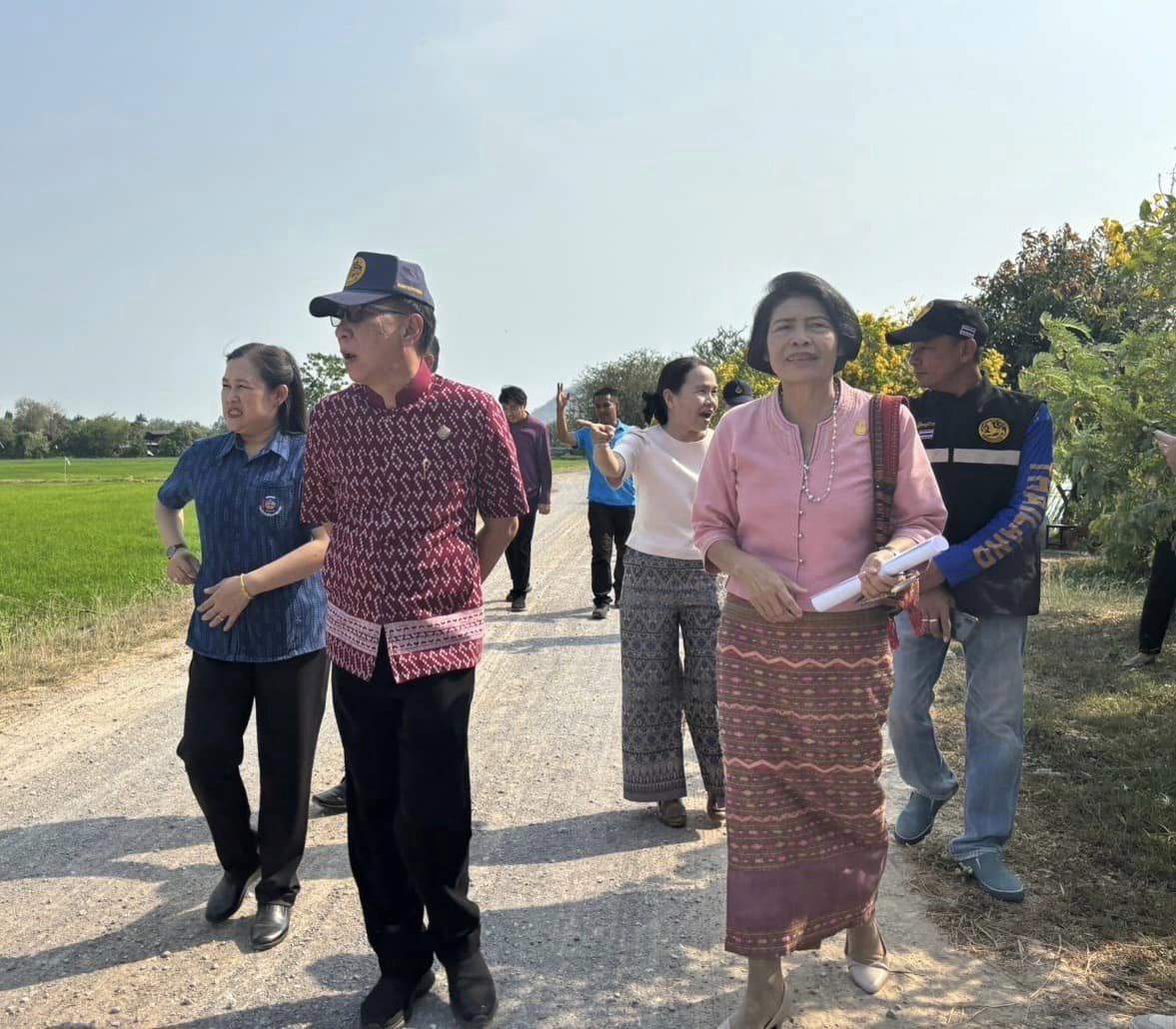 📣  พช. ราชบุรี ลงพื้นที่ตรวจเยี่ยมและให้กำลังใจ สนับสนุนและติดตาม ผลการดำเนินงาน ภารกิจสำคัญของกระทรวงมหาดไทย และจังหวัดราชบุรี เกิดการบูรณาการร่วมคิดร่วมทำสรรสร้างสิ่งดีให้เกิดขึ้น “Change for good”