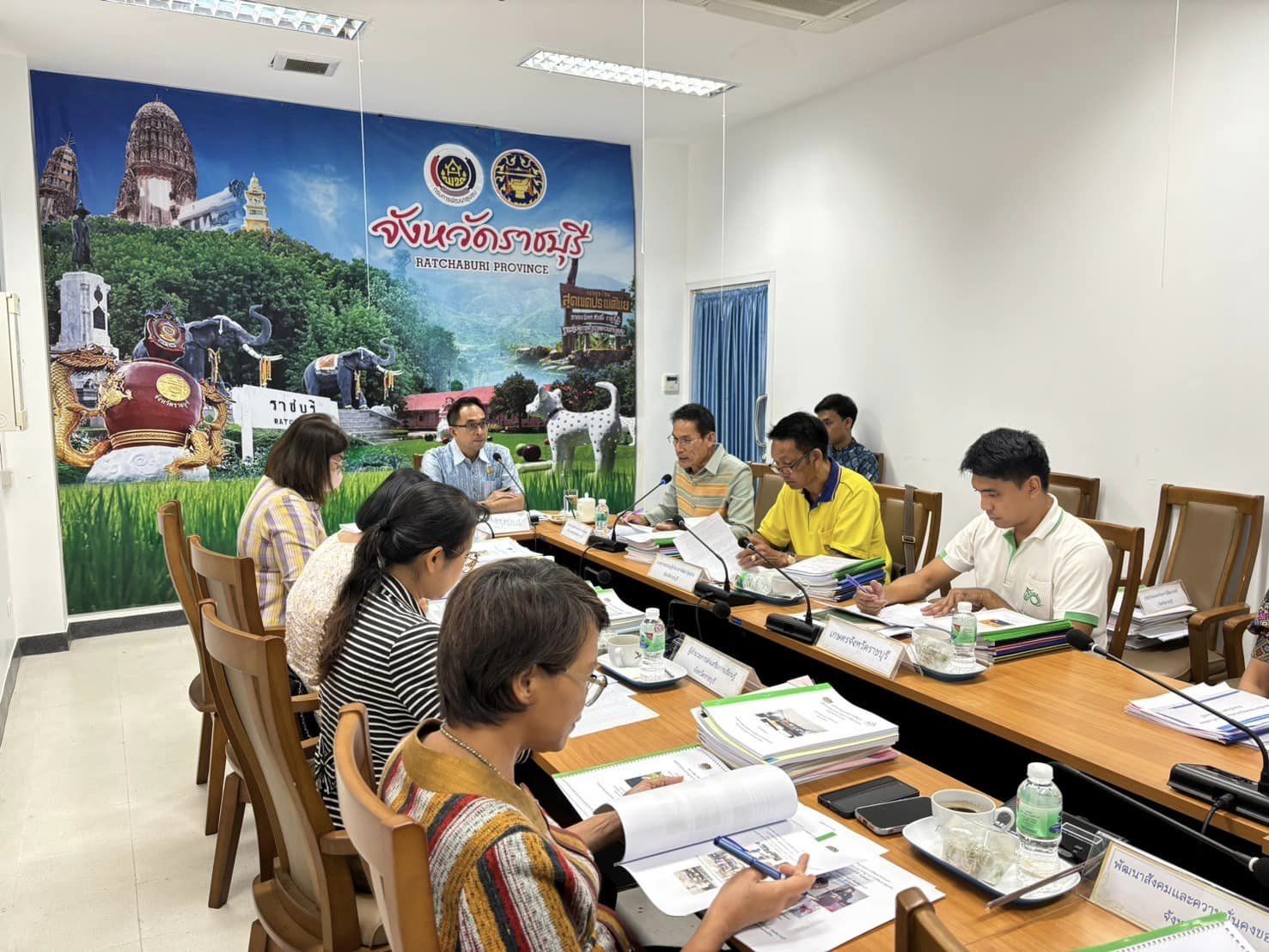 📣 พ.ช.ราชบุรี จัดประชุมคณะกรรมการรับรองมาตรฐานการพัฒนาชุมชน (มชช.) ประจำปี 2567