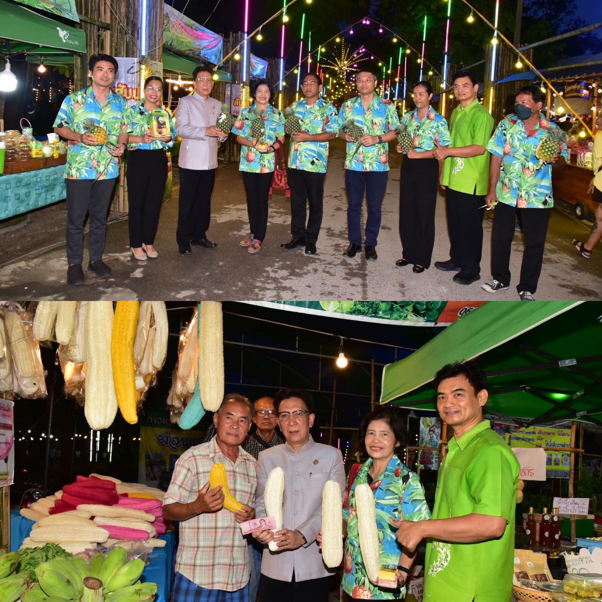 🍍 พช.ราชบุรี ร่วมพิธีเปิดงานสับปะรดหวานบ้านคา ประจำปี 2567 🍍