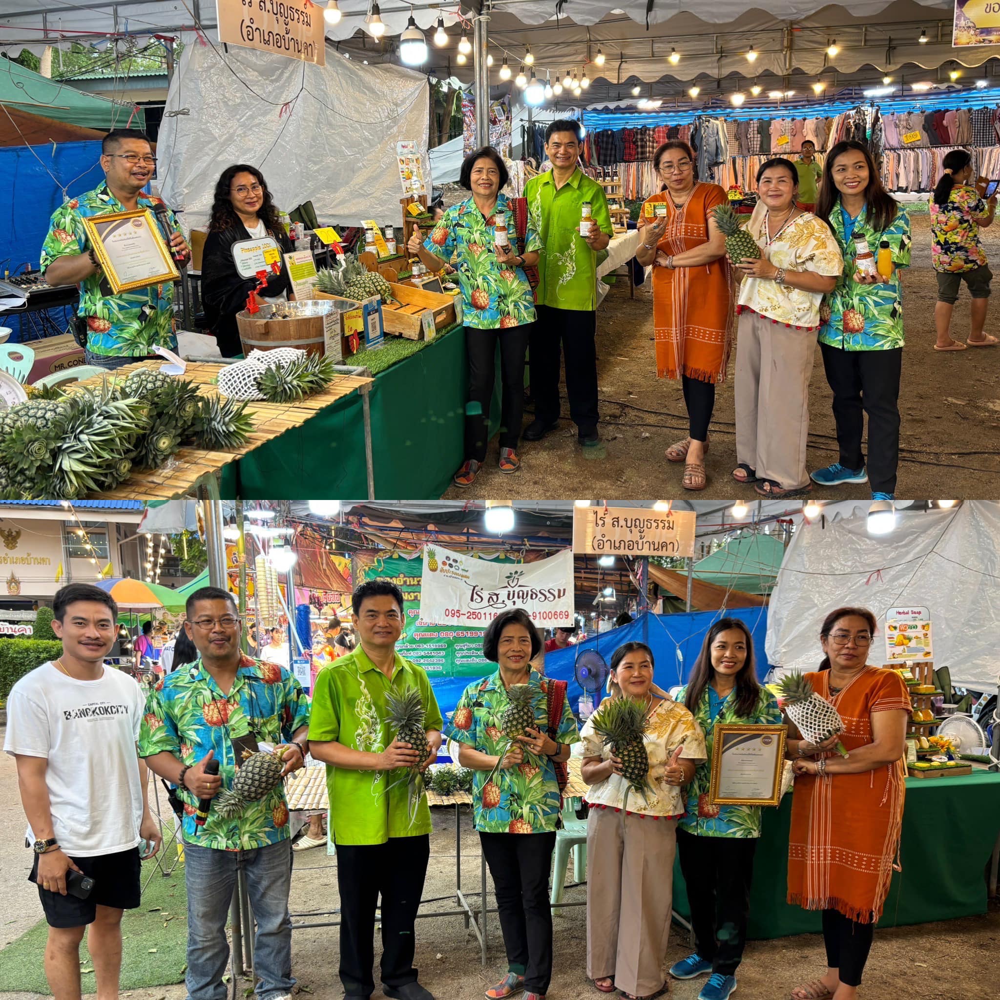 🍍 พช.ราชบุรี ร่วมพิธีเปิดงานสับปะรดหวานบ้านคา ประจำปี 2567 🍍