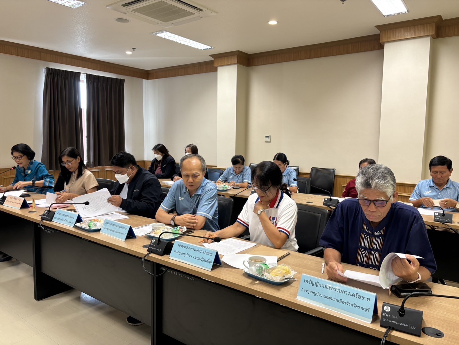 📣 พช.ราชบุรี ดำเนินการจัดประชุมคณะอนุกรรมการสนับสนุนและติดตามการดำเนินงานกองทุนหมู่บ้านและชุมชนเมืองจังหวัดราชบุรี และคณะกรรมการเครือข่ายกองทุนหมู่บ้านและชุมชนเมืองจังหวัดราชบุรี ครั้งที่ 1/2567