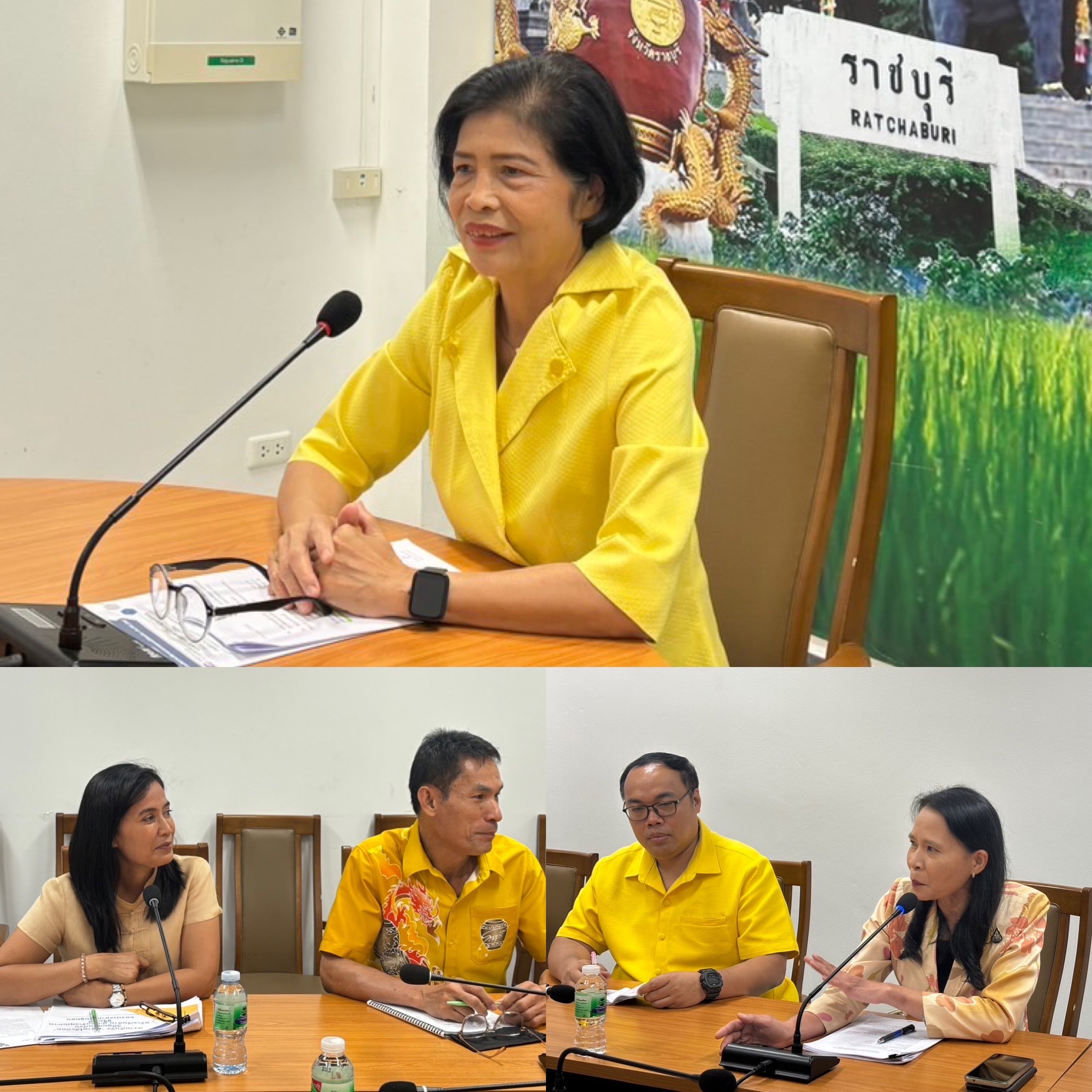 📣 พช.ราชบุรี รับการตรวจเยี่ยม กพร.กรมการพัฒนาชุมชน ลงพื้นที่ผลักดันผลงาน การเสนอขอรับรางวัลเลิศรัฐ ประจำปีงบประมาณ พ.ศ. 2567 จังหวัดราชบุรี สาขาการบริหารราชการแบบมีส่วนร่วม ประเภทร่วมใจแก้จน ผลงาน “ตลาดโอ๊ะป่อย วิถีชุมชนสร้างเงินล้าน”