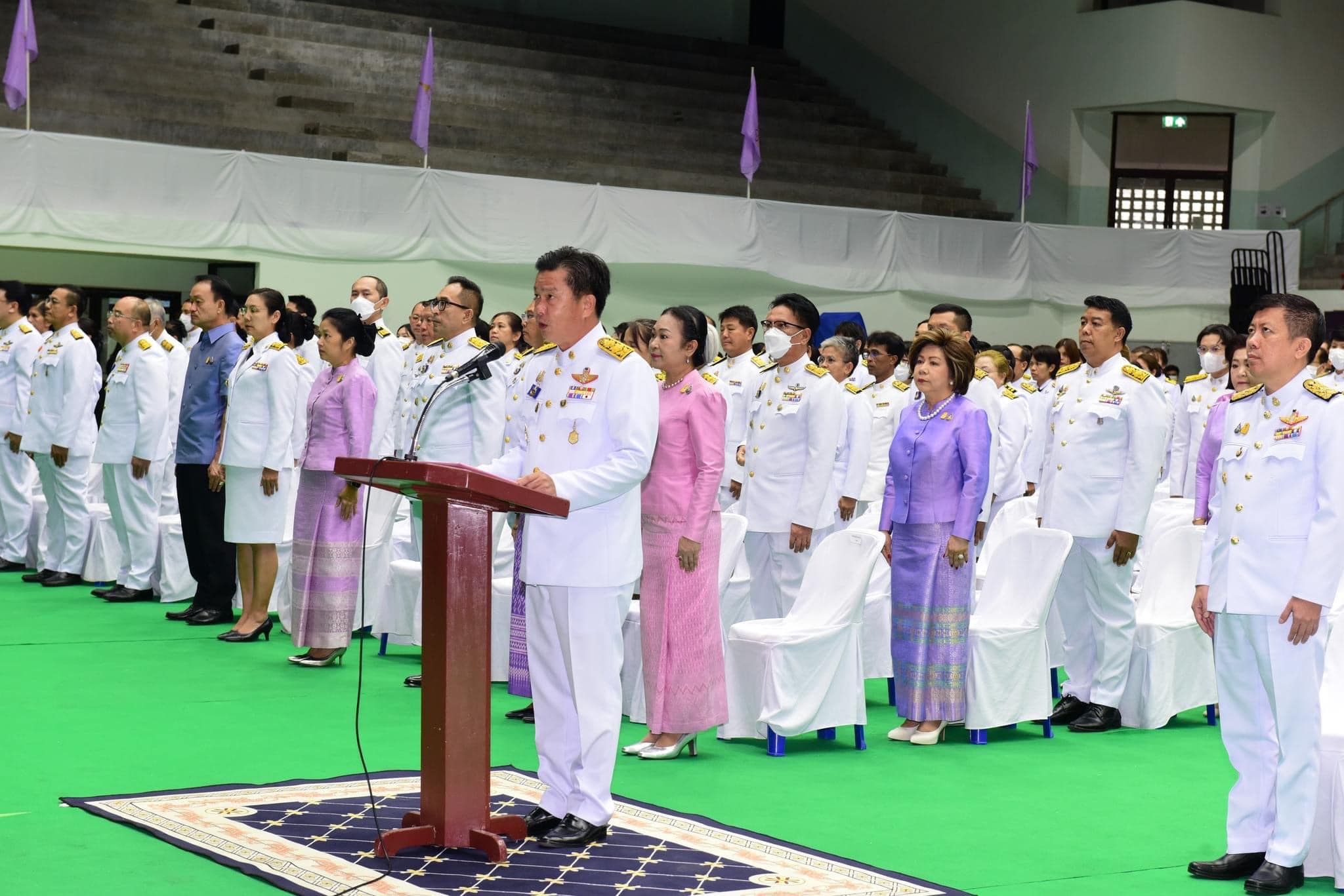 📣 พช.ราชบุรี ร่วมพิธีถวายเครื่องราชสักการะ วางพานพุ่ม และจุดเทียนถวายพระพรชัยมงคล เนื่องในโอกาสวันเฉลิมพระชนมพรรษา สมเด็จพระนางเจ้าฯ พระบรมราชินี 3 มิถุนายน 2567