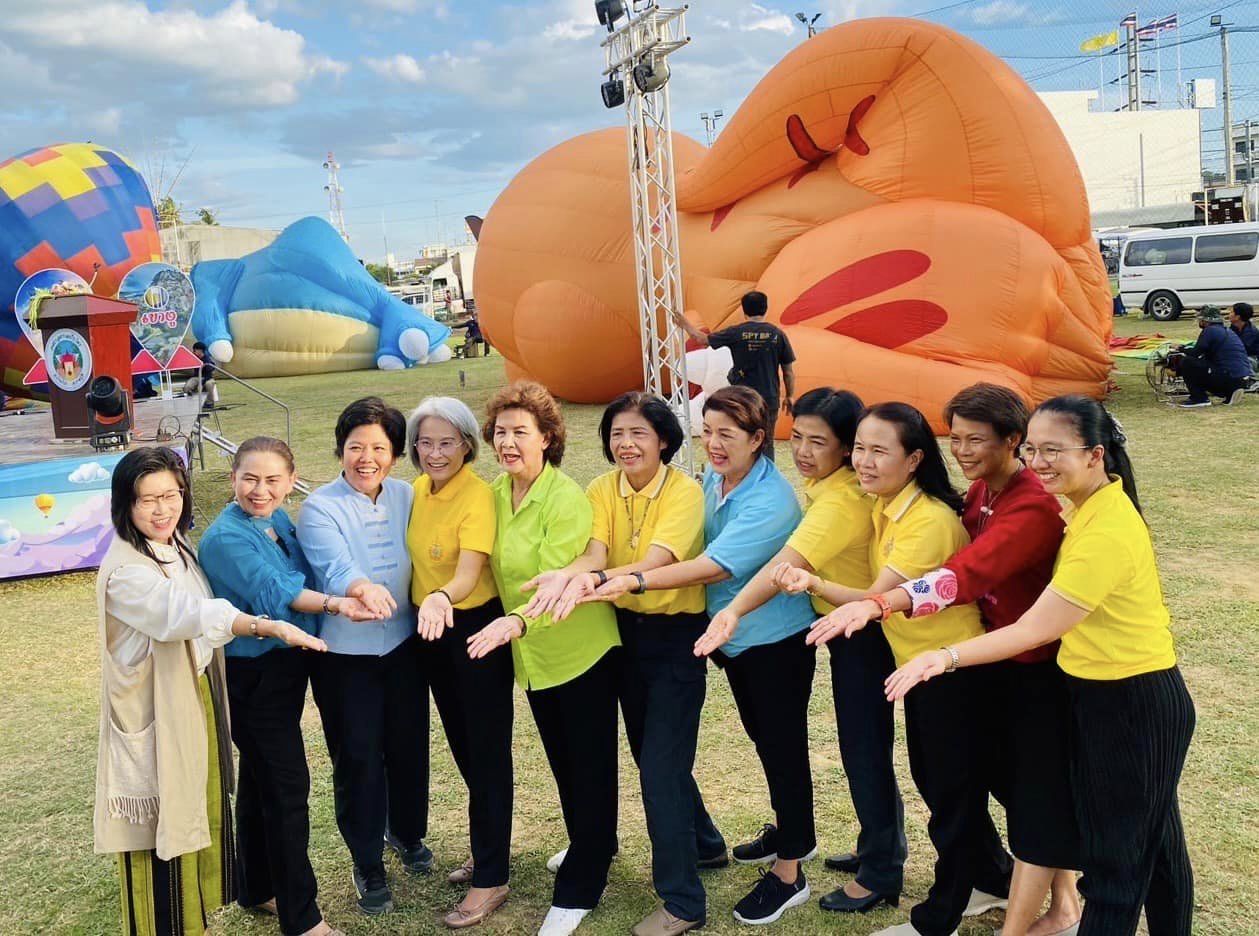 พช.ราชบุรี ร่วมพิธีเปิดงาน “Pong Fest” งานเทศกาลบอลลูนครั้งแรกของบ้านโป่ง จัดขึ้นระหว่างวันที่ 14 – 23 มิถุนายน 2567