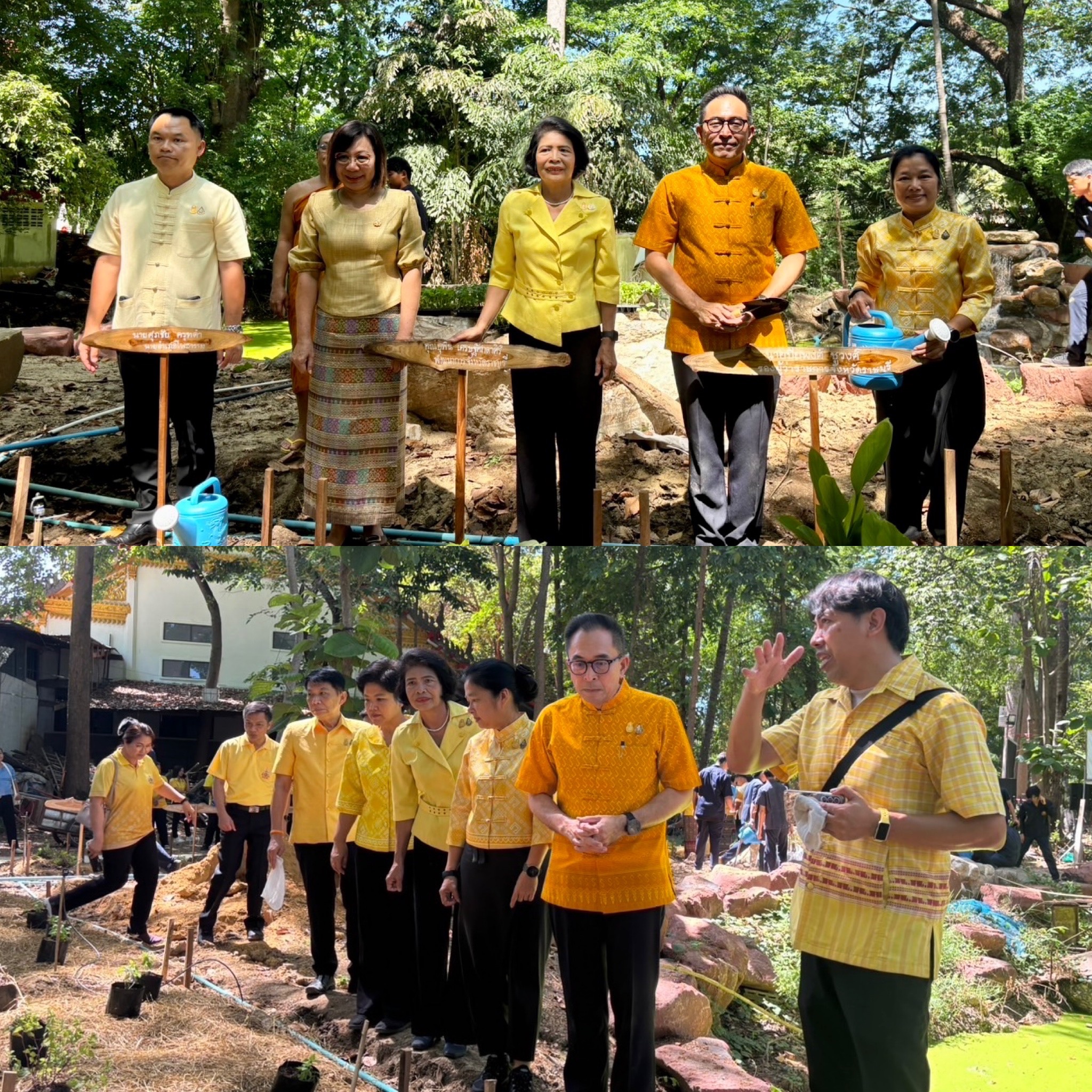 พช.ราชบุรี จัดกิจกรรม “เอามื้อสามัคคี สร้างความมั่นคงทางอาหาร ปลูกผักสวนครัว จากวัดสู่ชุมชน” ขับเคลื่อนการน้อมนำแนวพระราชดำริของสมเด็จพระกนิษฐาธิราชเจ้า กรมสมเด็จพระเทพรัตนราชสุดาฯ สยามบรมราชกุมารี สู่การปฏิบัติ