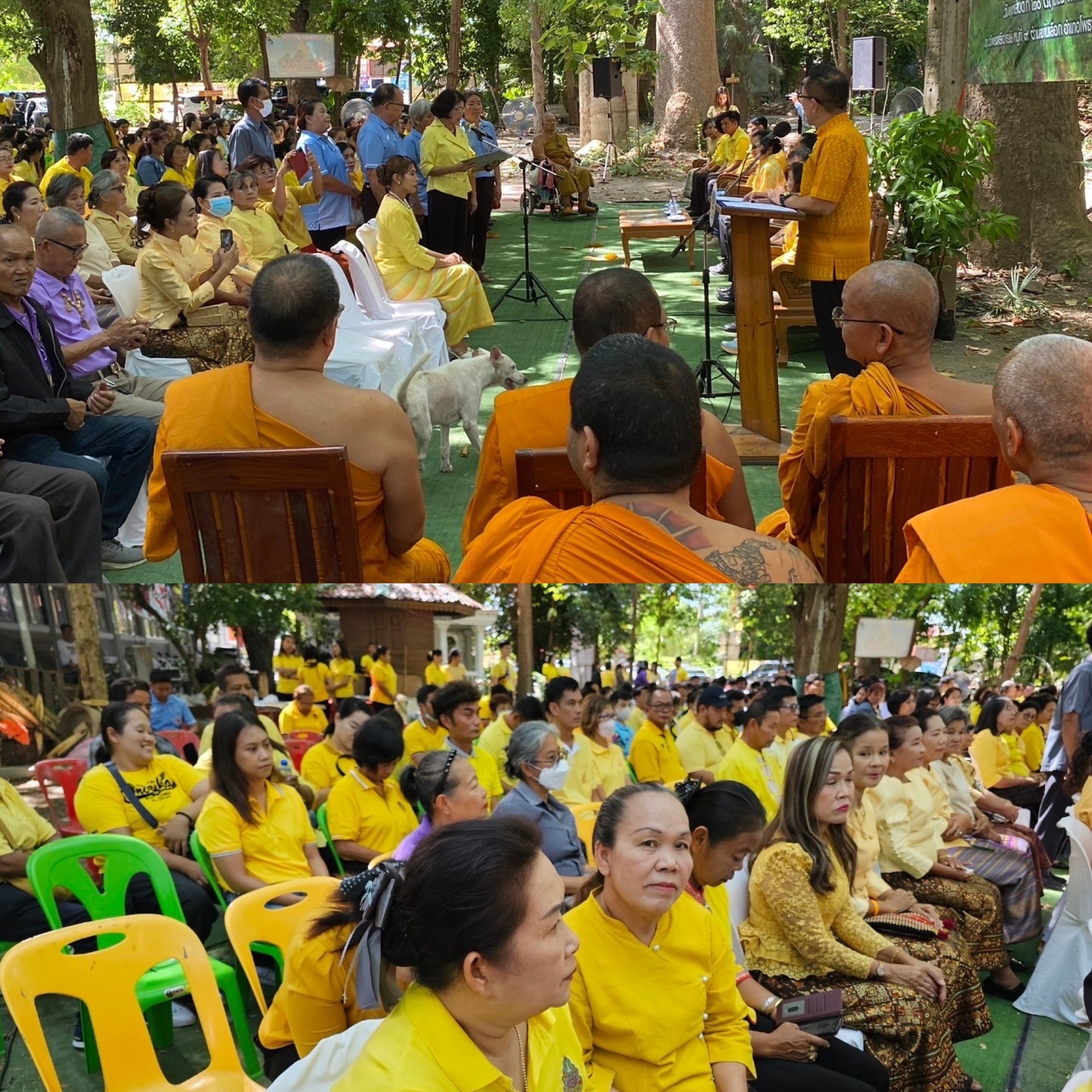 พช.ราชบุรี จัดกิจกรรม “เอามื้อสามัคคี สร้างความมั่นคงทางอาหาร ปลูกผักสวนครัว จากวัดสู่ชุมชน” ขับเคลื่อนการน้อมนำแนวพระราชดำริของสมเด็จพระกนิษฐาธิราชเจ้า กรมสมเด็จพระเทพรัตนราชสุดาฯ สยามบรมราชกุมารี สู่การปฏิบัติ