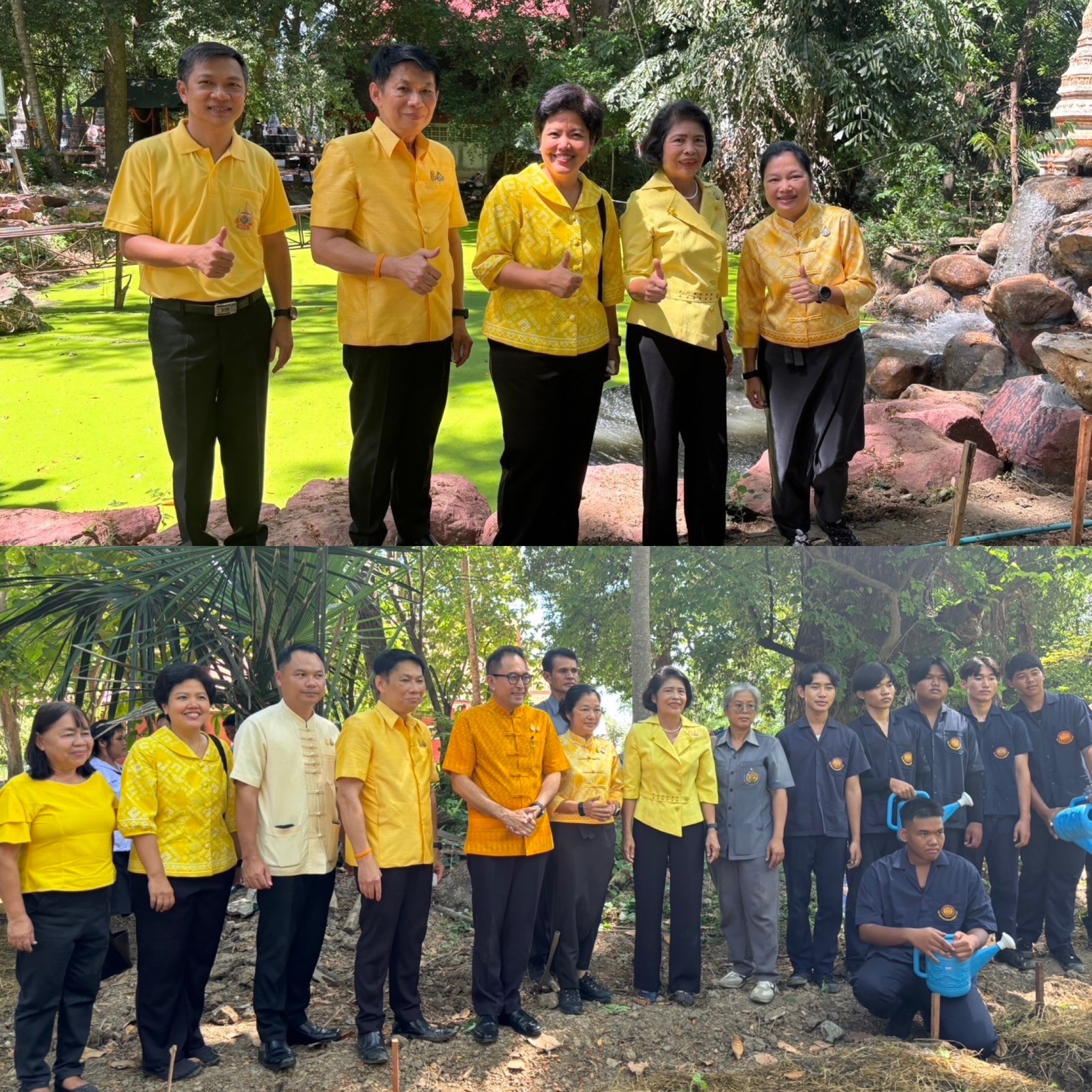 พช.ราชบุรี จัดกิจกรรม “เอามื้อสามัคคี สร้างความมั่นคงทางอาหาร ปลูกผักสวนครัว จากวัดสู่ชุมชน” ขับเคลื่อนการน้อมนำแนวพระราชดำริของสมเด็จพระกนิษฐาธิราชเจ้า กรมสมเด็จพระเทพรัตนราชสุดาฯ สยามบรมราชกุมารี สู่การปฏิบัติ