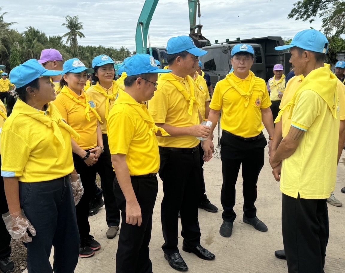 พช.ราชบุรี เข้าร่วมกิจกรรมรวมพลังจิตอาสาพัฒนาคลองลัดพลี ภายใต้โครงการ 10 คลองสวย น้ำใส คนไทยมีสุข เฉลิมพระเกียรติพระบาทสมเด็จพระเจ้าอยู่หัว เนื่องในโอกาสพระราชพิธีมหามงคลเฉลิมพระชนมพรรษา 6 รอบ 28 กรกฎาคม 2567