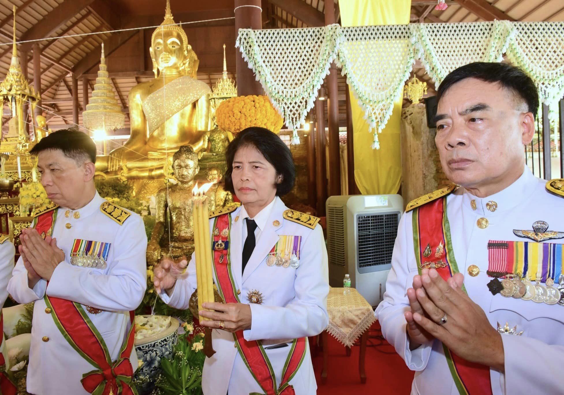 📣 พช.ราชบุรี เข้าร่วมประกอบพิธีเวียนเทียนสมโภชน้ำพระพุทธมนต์ เนื่องในโอกาสพระราชพิธีมหามงคลเฉลิมพระชนมพรรษา 6 รอบ 28 กรกฎาคม 2567