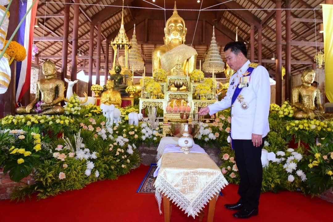 📣 พช.ราชบุรี เข้าร่วมประกอบพิธีเวียนเทียนสมโภชน้ำพระพุทธมนต์ เนื่องในโอกาสพระราชพิธีมหามงคลเฉลิมพระชนมพรรษา 6 รอบ 28 กรกฎาคม 2567