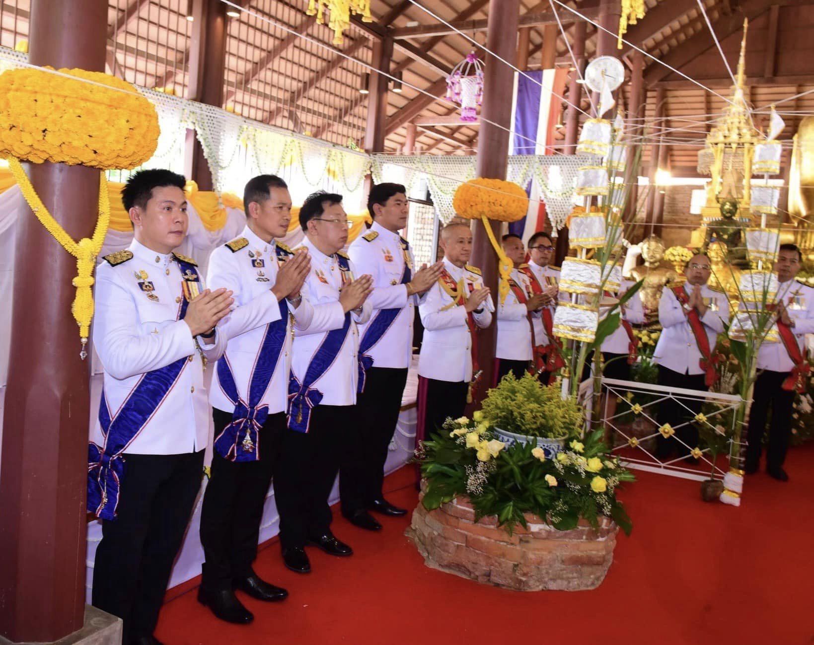 📣 พช.ราชบุรี เข้าร่วมประกอบพิธีเวียนเทียนสมโภชน้ำพระพุทธมนต์ เนื่องในโอกาสพระราชพิธีมหามงคลเฉลิมพระชนมพรรษา 6 รอบ 28 กรกฎาคม 2567