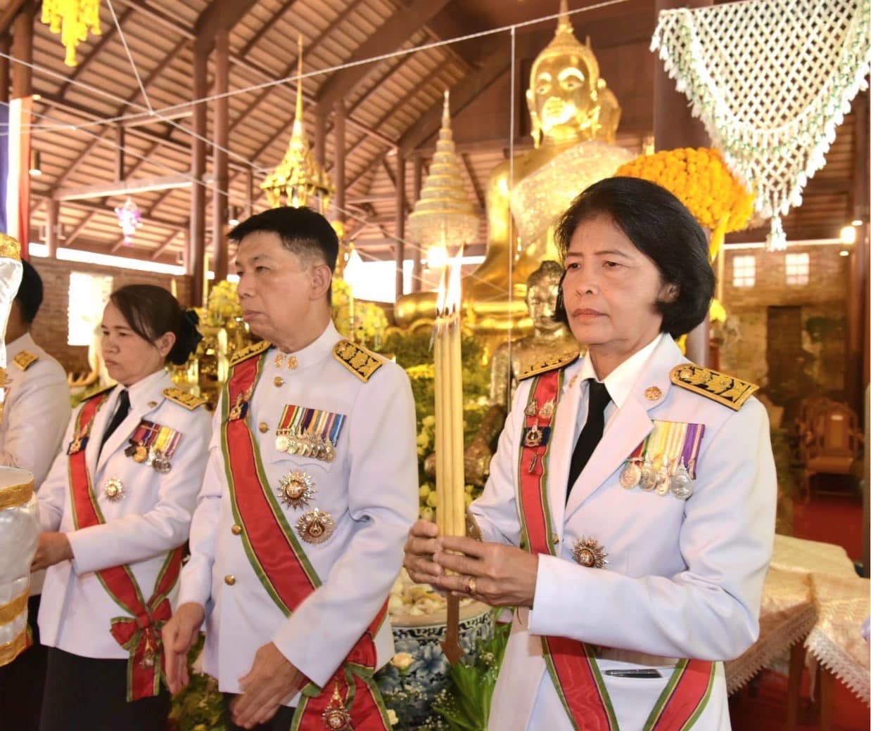 📣 พช.ราชบุรี เข้าร่วมประกอบพิธีเวียนเทียนสมโภชน้ำพระพุทธมนต์ เนื่องในโอกาสพระราชพิธีมหามงคลเฉลิมพระชนมพรรษา 6 รอบ 28 กรกฎาคม 2567