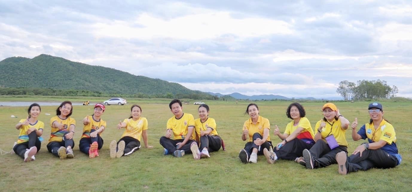 พช.ราชบุรี สร้างพลังกาย เสริมพลังใจ ชาว พช.ราชบุรีสุขภาพดี ร่วมกิจกรรม “ผู้ว่าฯ พาออกกำลังกาย” ครั้งที่ 8 ณ อ่างเก็บน้ำสำนักห้วยไม้เต็ง จังหวัดราชบุรี