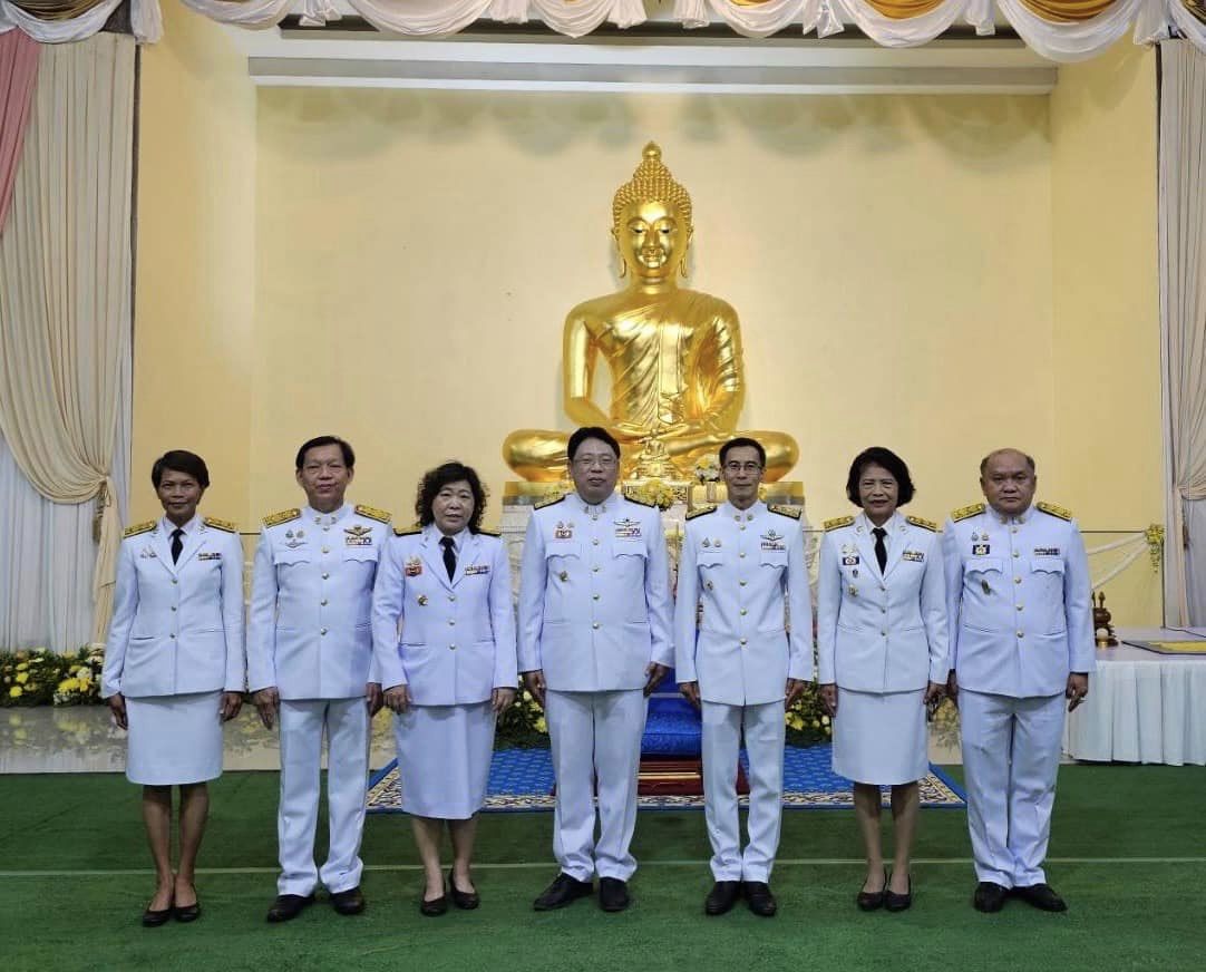 📣 พช.ราชบุรี เข้าร่วมพิธีเชิญสัญญาบัตร พัดยศ และผ้าไตร ถวายแด่พระสงฆ์ที่ทรงตั้งสมณศักดิ์ ในเขตปกครองคณะสงฆ์ ภาค 14 – 15