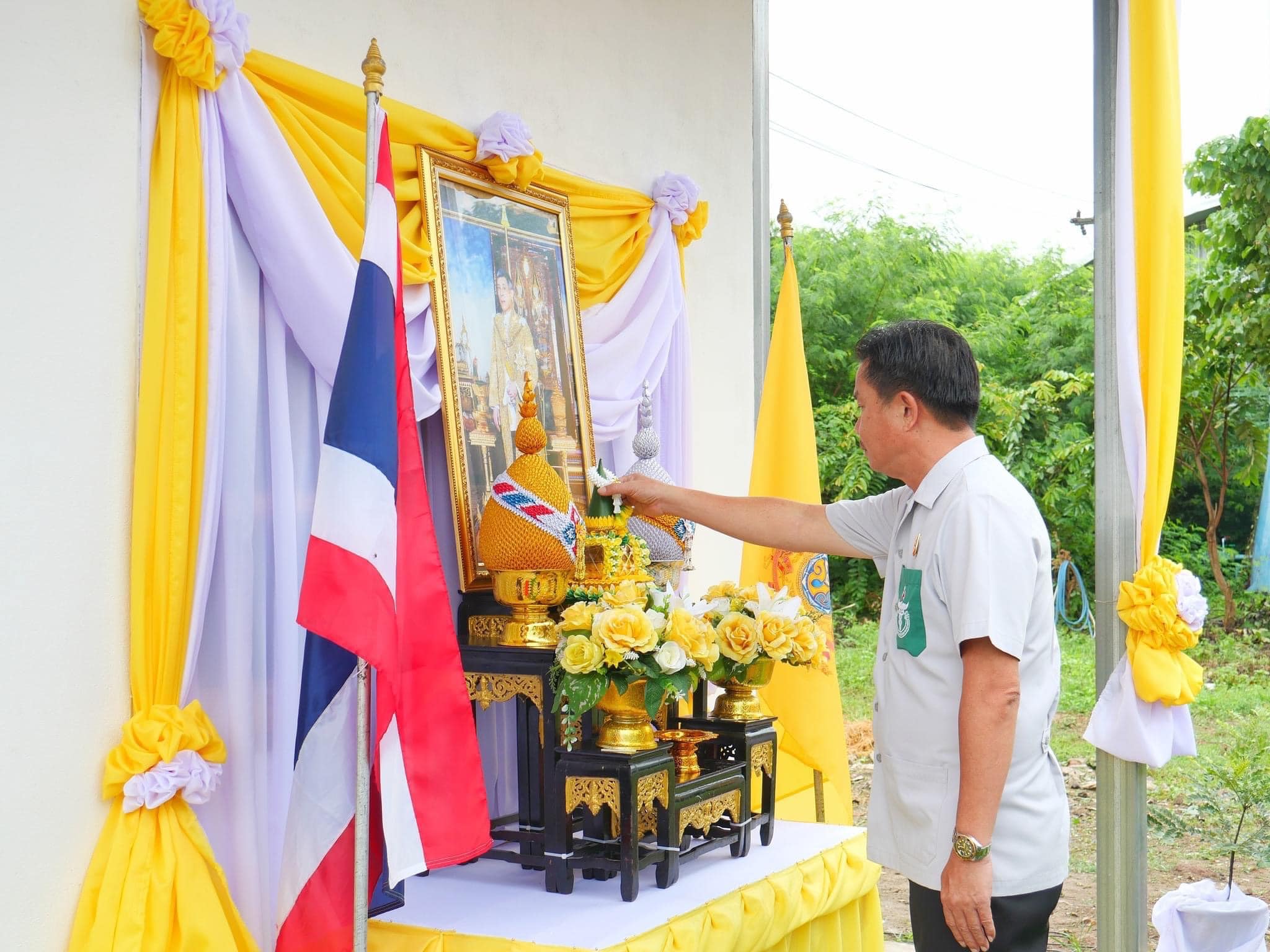 พช.ราชบุรี ร่วมมอบบ้านตามโครงการสร้างและซ่อมแซมบ้านผู้ยากไร้ เฉลิมพระเกียรติพระบาทสมเด็จพระปรเมนทรรามาธิบดีศรีสินทรมหาวชิราลงกรณ พระวชิรกล้าเจ้าอยู่หัว ประจำปีงบประมาณ พ.ศ. 2567