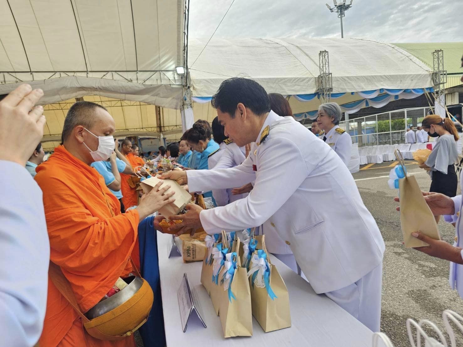 📣 พช.ราชบุรี เข้าร่วมพิธีเจริญพระพุทธมนต์ และทำบุญตักบาตรถวายพระราชกุศล เนื่องในโอกาสวันเฉลิมพระชนมพรรษา สมเด็จพระนางเจ้าสิริกิติ์ พระบรมราชินีนาถ พระบรมราชชนนีพันปีหลวง 12 สิงหาคม 2567