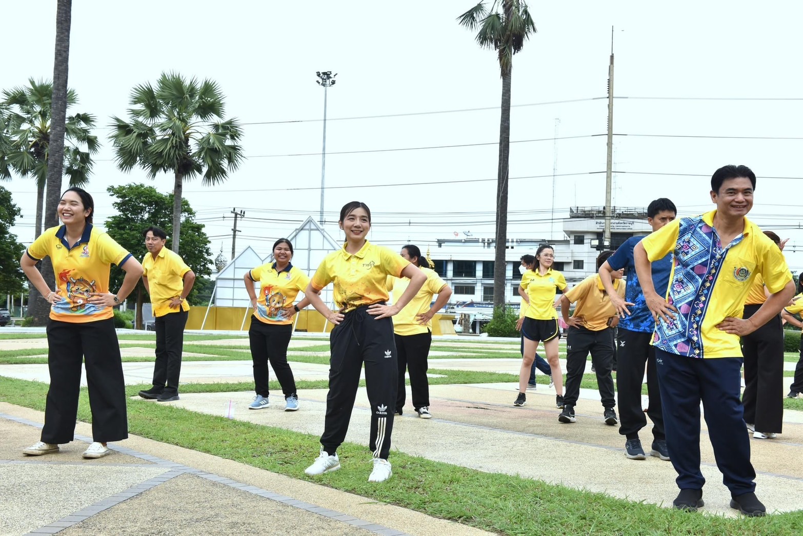 📣 พช.ราชบุรี สร้างพลังกาย เสริมพลังใจ ชาว พช.ราชบุรีสุขภาพดี ร่วมกิจกรรม “ผู้ว่าฯ พาออกกำลังกาย” ครั้งที่ 9