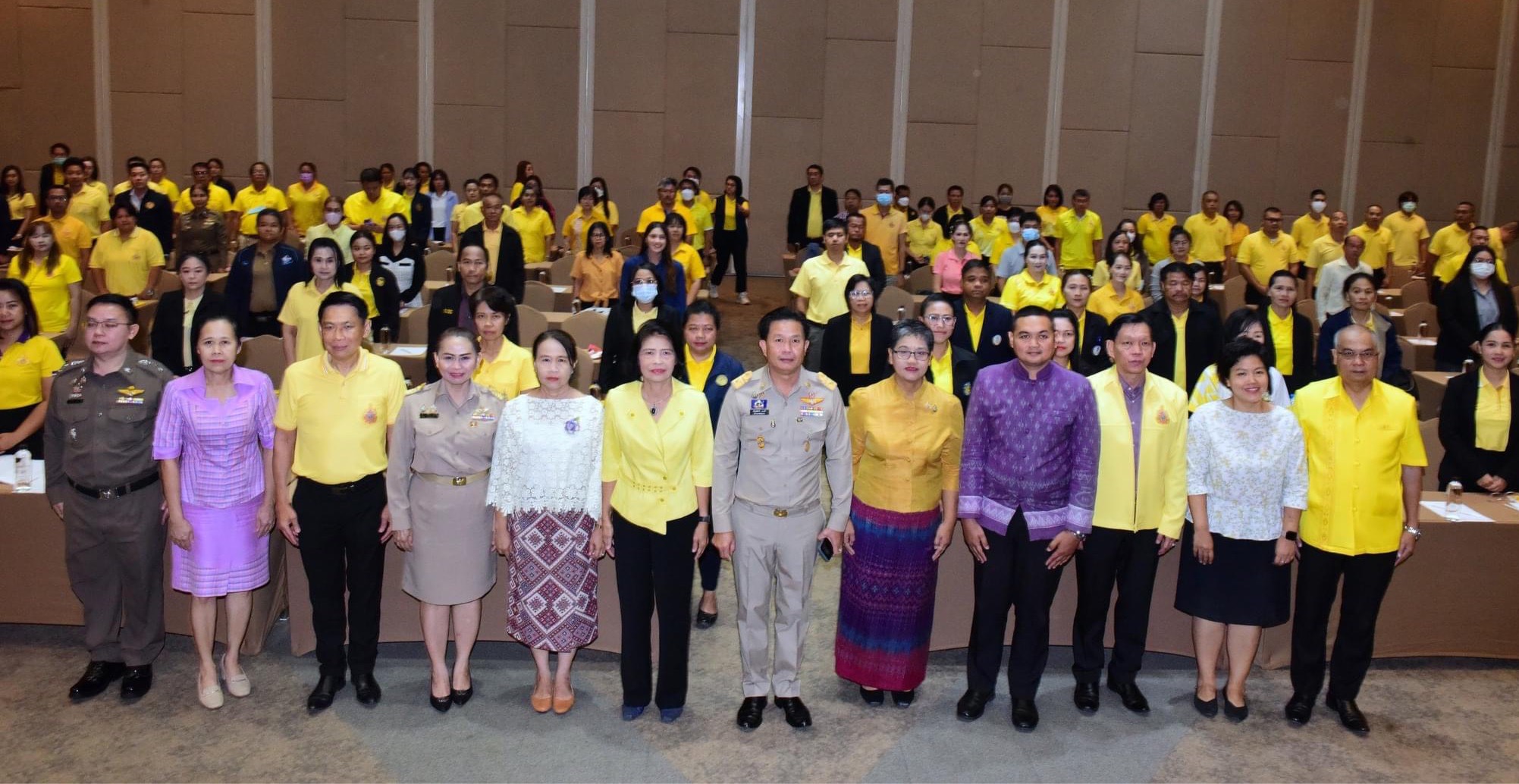 📣 พช.ราชบุรี ร่วมพิธีเปิดโครงการฝึกอบรมเชิงปฏิบัติการส่งเสริมการเรียนรู้งานรัฐพิธีและศาสนพิธีจังหวัดราชบุรี