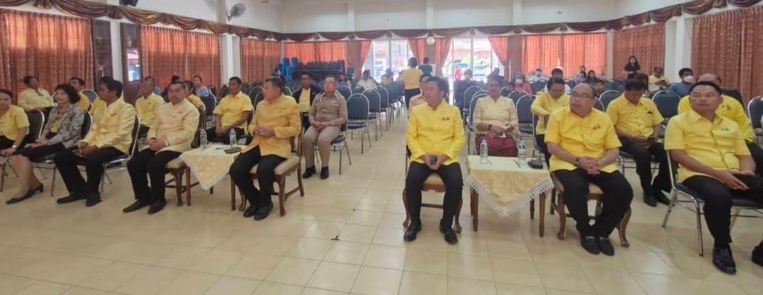 📣 ปลัดกระทรวงมหาดไทย เป็นประธานพิธีทอดผ้าป่ากำแพงแก้วอุโบสถทองคำ วัดพระศรีอารย์ พร้อมลงพื้น ที่ตรวจติดตาม เยี่ยมชมการดำเนินการตามโครงการสร้างความมั่นคงทางอาหาร ตรวจเยี่ยมการน้อมนำพระราชดำริกรมสมเด็จพระเทพรัตนราชสุดาฯ สยามบรมราชกุมารี “หนังใหญ่วัดขนอน”