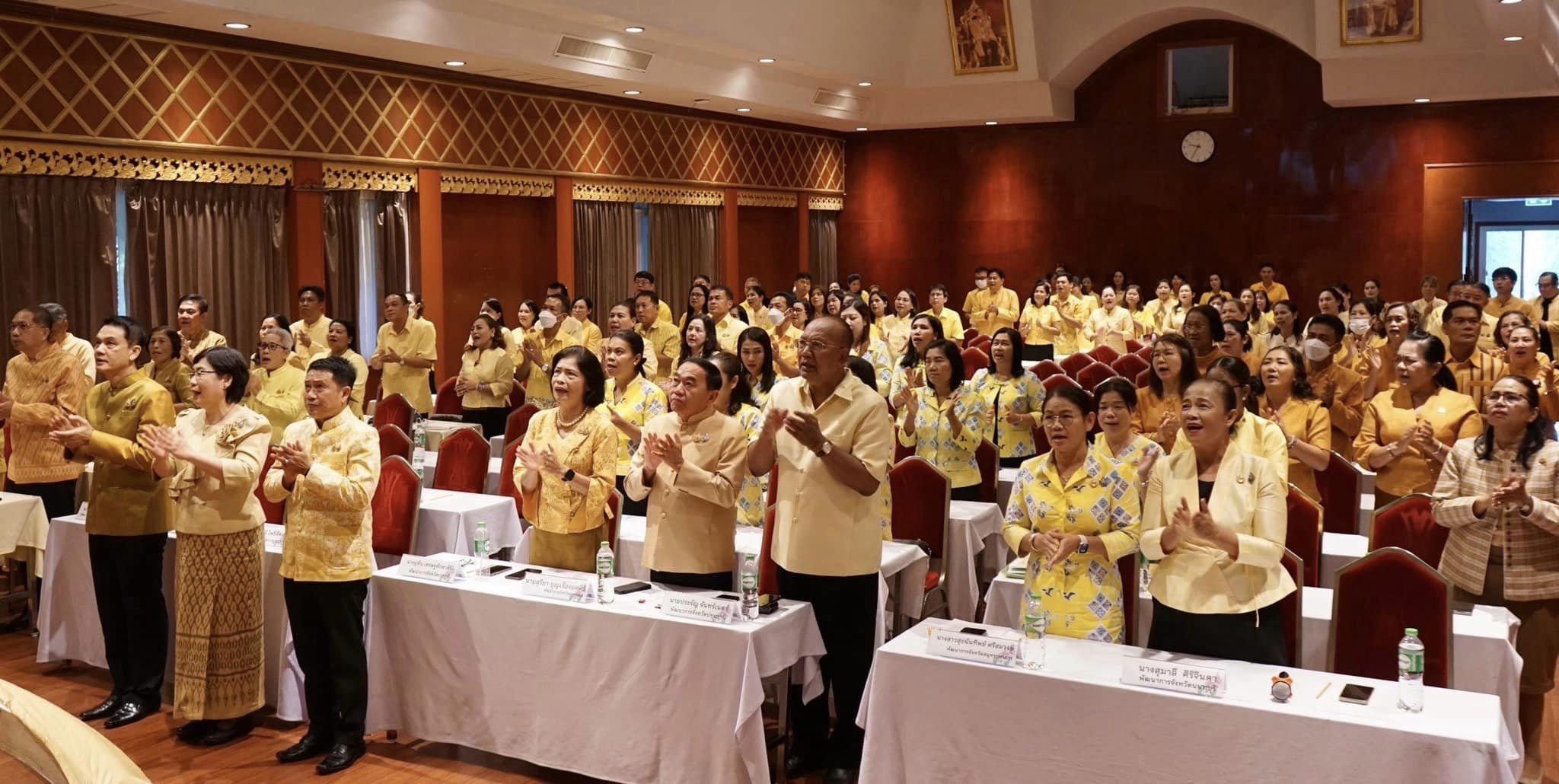 พช.ราชบุรี เข้าร่วมโครงการประชุมเชิงปฏิบัติการตรวจติดตามผลการดำเนินงานของหน่วยรับตรวจรายไตรมาส ไตรมาสที่ 4 เขตตรวจราชการที่ 2, 3 และ 4 กลุ่มจังหวัดภาคกลาง (ปริมณฑล, ภาคกลางตอนล่าง 1 – 2)