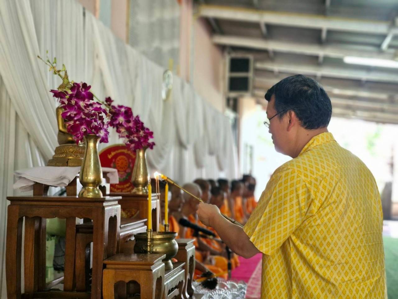 พช.บางแพ จัดกิจกรรมเนื่องในโอกาสวันคล้ายวันก่อตั้งกรมการพัฒนาชุมชน ครบรอบ 62 ปี