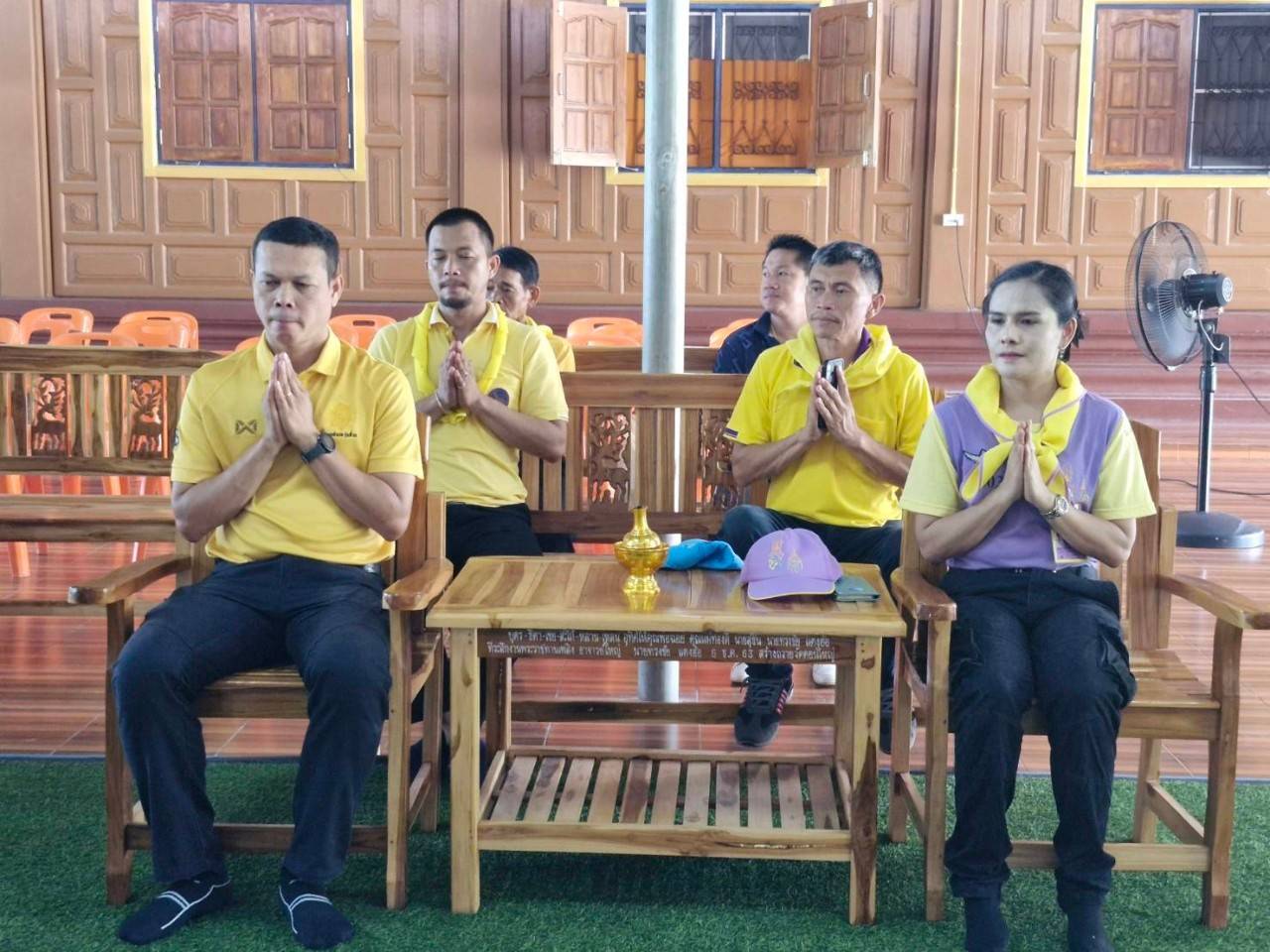 พช.บางแพ จัดกิจกรรมเนื่องในโอกาสวันคล้ายวันก่อตั้งกรมการพัฒนาชุมชน ครบรอบ 62 ปี