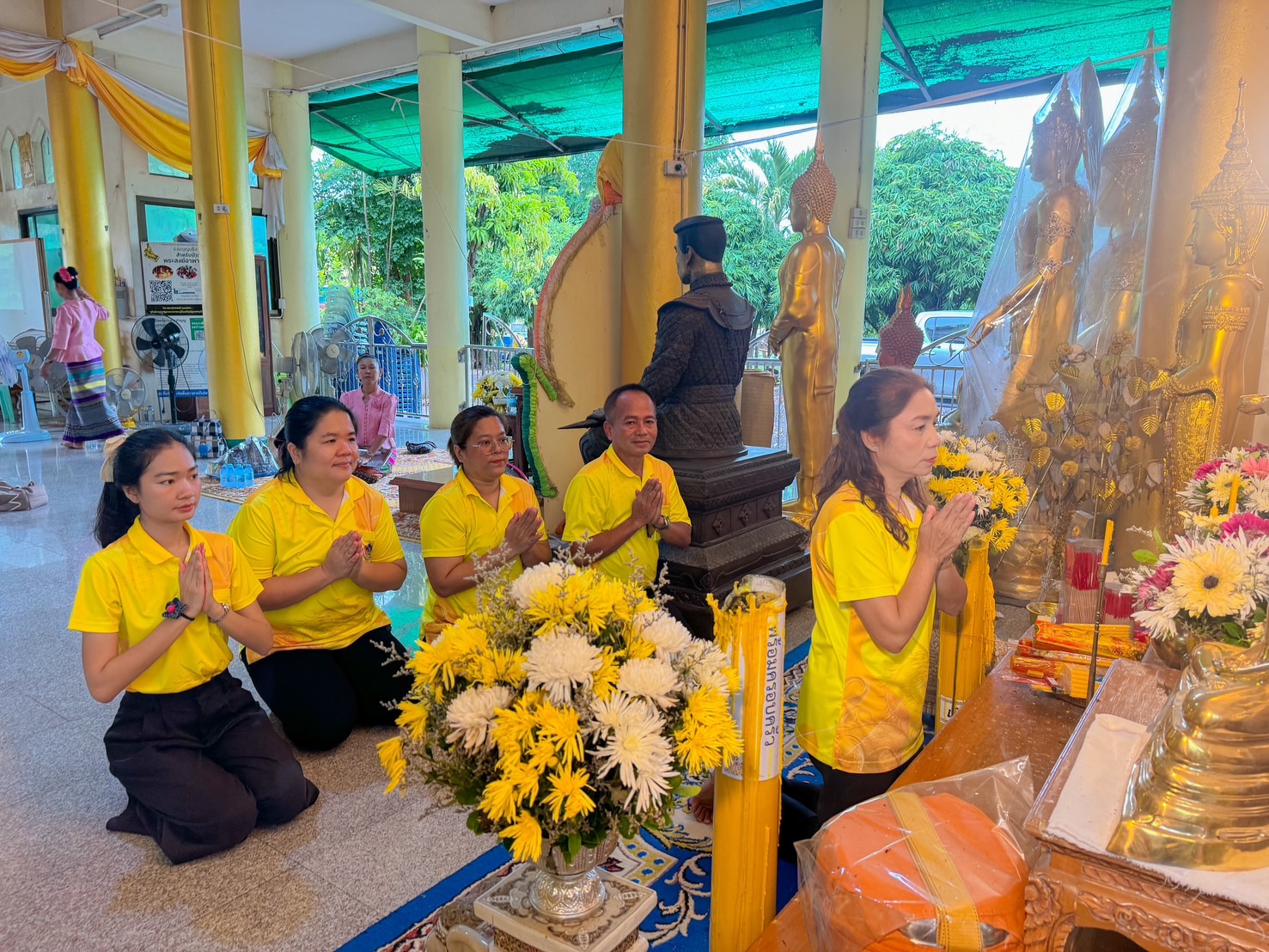 พช.ปากท่อ จัดกิจกรรมเนื่องในโอกาสวันคล้ายวันก่อตั้งกรมการพัฒนาชุมชน ครบรอบ 62 ปี