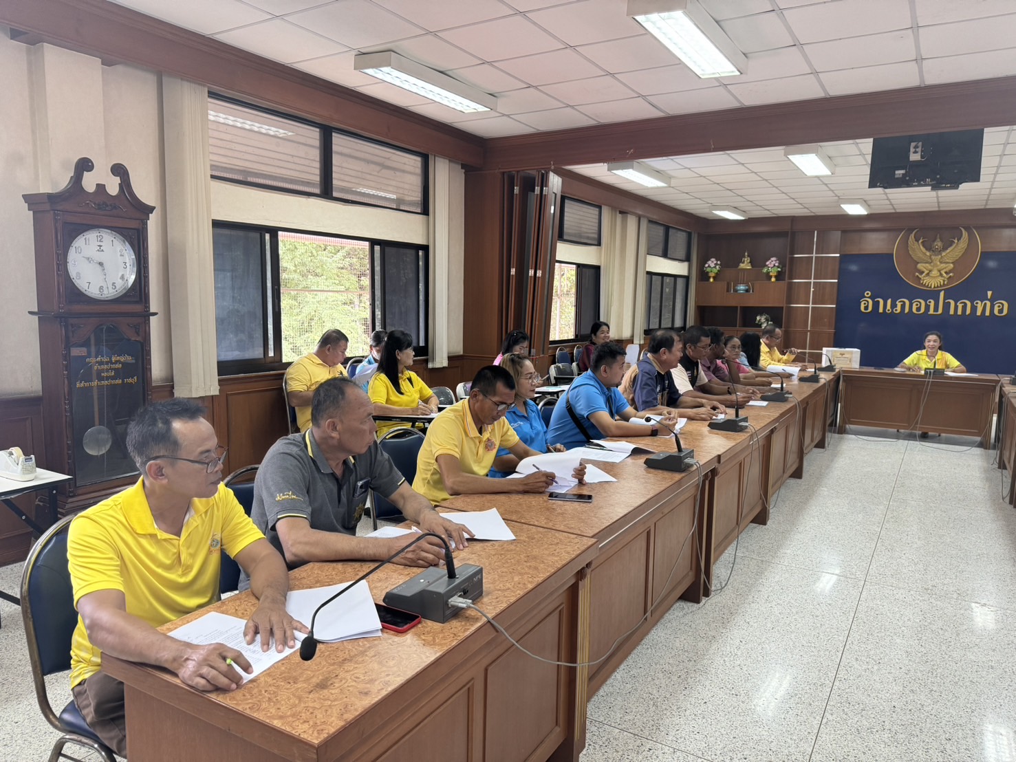 พช.ปากท่อ ดำเนินการประชุมคณะกรรมการเครือข่ายกองทุนแม่ของแผ่นดินอำเภอปากท่อ ครั้งที่ 1/2568