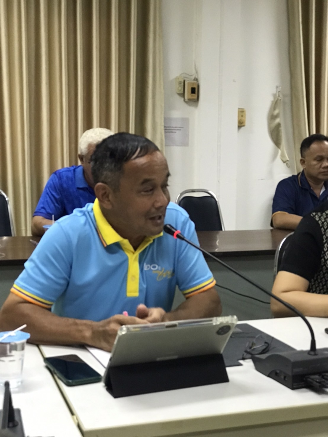 พช.บางแพ จัดประชุมคณะกรรมการเครือข่ายกองทุนแม่ของแผ่นดินอำเภอบางแพ