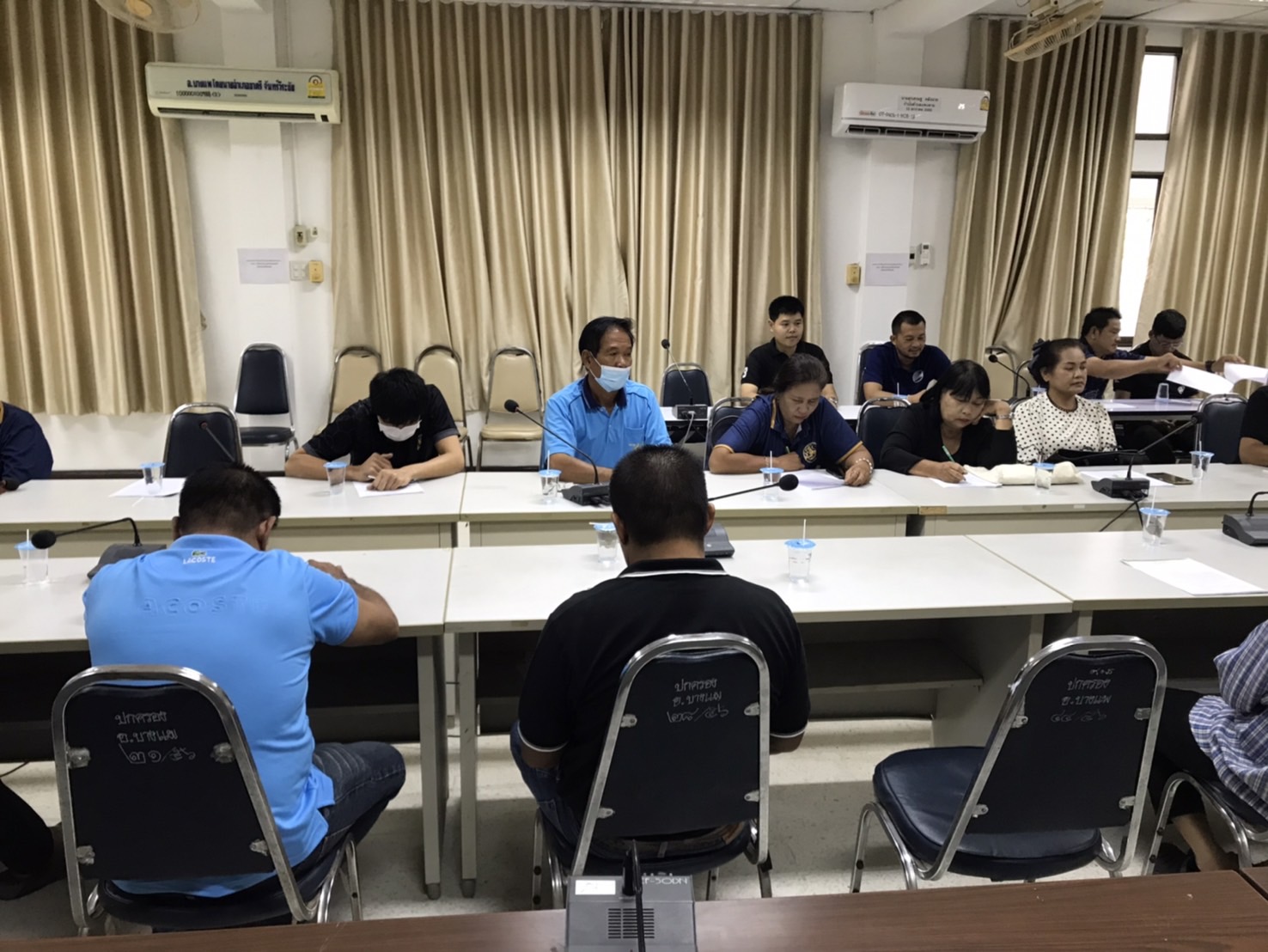 พช.บางแพ จัดประชุมคณะกรรมการเครือข่ายกองทุนแม่ของแผ่นดินอำเภอบางแพ