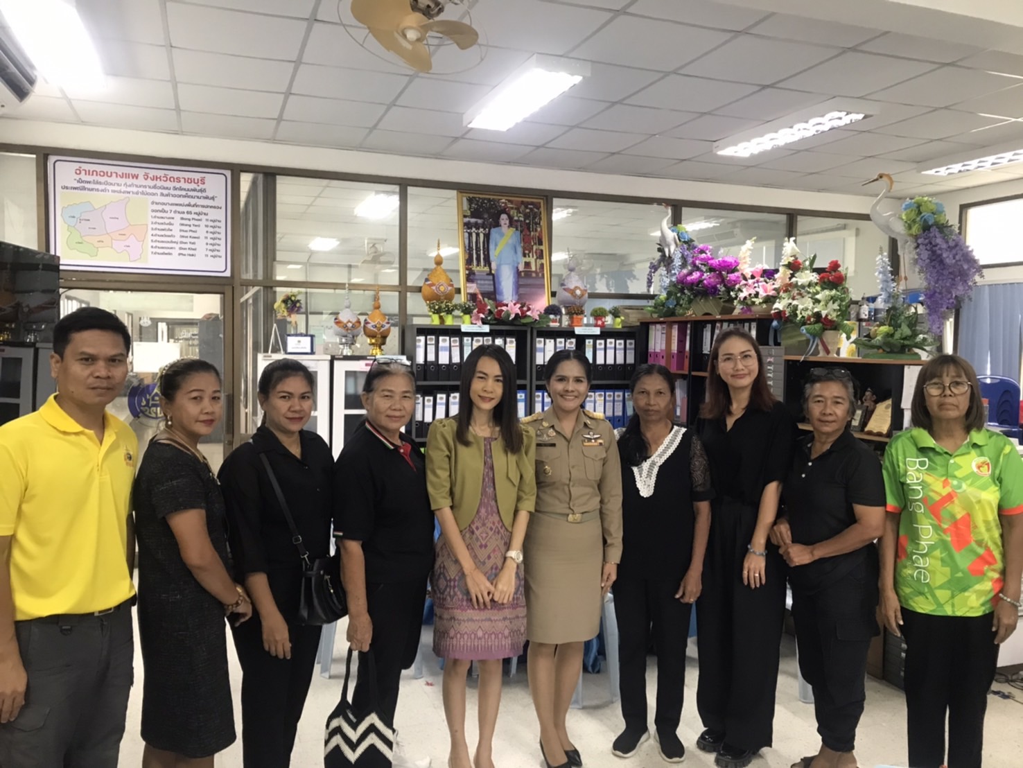 พช.บางแพ ประชุมคณะกรรมการพัฒนาบทบาทสตรีอำเภอบางแพขับเคลื่อนงานกองทุนพัฒนาบทบาทสตรี