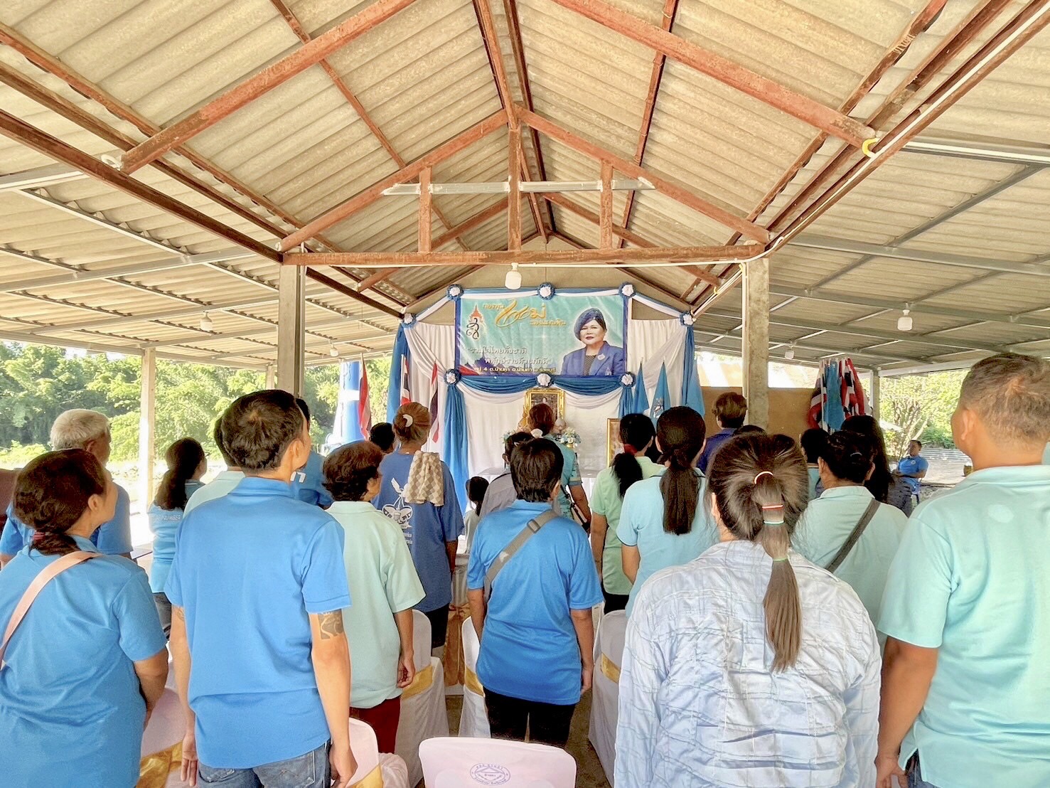 พช.ราชบุรี โดยสพอ.บ้านคา ร่วมกับคณะกรรมการกองทุนแม่ของแผ่นดิน จัดพิธีอัญเชิญเงินขวัญถุงพระราชทานกองทุนแม่ของแผ่นดิน และพิธีแลกเงินขวัญถุงพระราชทานกองทุนแม่ของแผ่นดิน ปี 2567