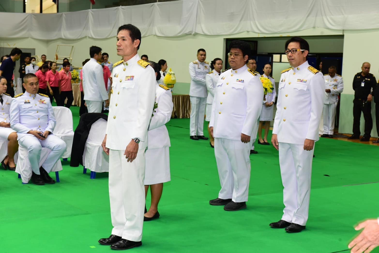 📣 พช.ราชบุรี ร่วมประกอบพิธีวางพานพุ่มดอกไม้สดเนื่องในวันพระบิดาแห่งฝนหลวง 2567 ⏰