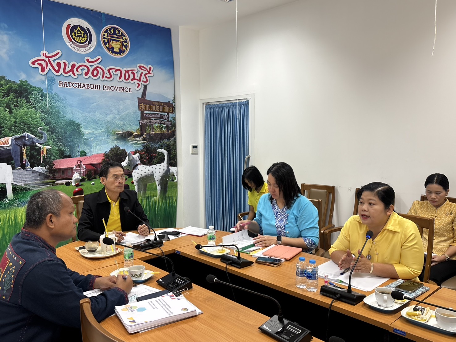 📣 พช.ราชบุรี จัดประชุมผู้บริหารงานสำนักงานพัฒนาชุมชนฯ ครั้งที่ 2 ประจำปีงบประมาณ พ.ศ. 2568