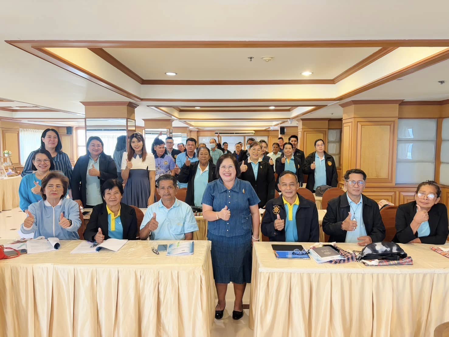 พช.ราชบุรี ดำเนินโครงการประชุมเชิงปฏิบัติการคณะกรรมการเครือข่ายกองทุนแม่ของแผ่นดินหนุนเสริมความเข้มแข็งหมู่บ้าน/ชุมชน สู่การเป็นพื้นที่ปลอดภัยจากยาเสพติด