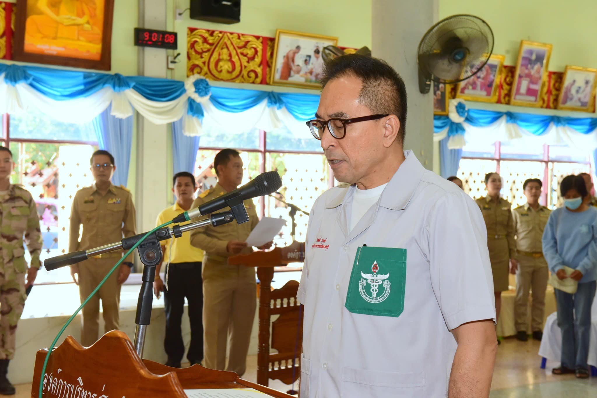 📣 พช.ราชบุรี ร่วมออกหน่วยให้บริการประชาชนภายใต้โครงการจังหวัดเคลื่อนที่ “บำบัดทุกข์บำรุงสุข สร้างรอยยิ้มให้ประชาชนจังหวัดราชบุรี” ร่วมกับโครงการหน่วยแพทย์เคลื่อนที่ พอ.สว. จังหวัดราชบุรี ประจำปี 2568