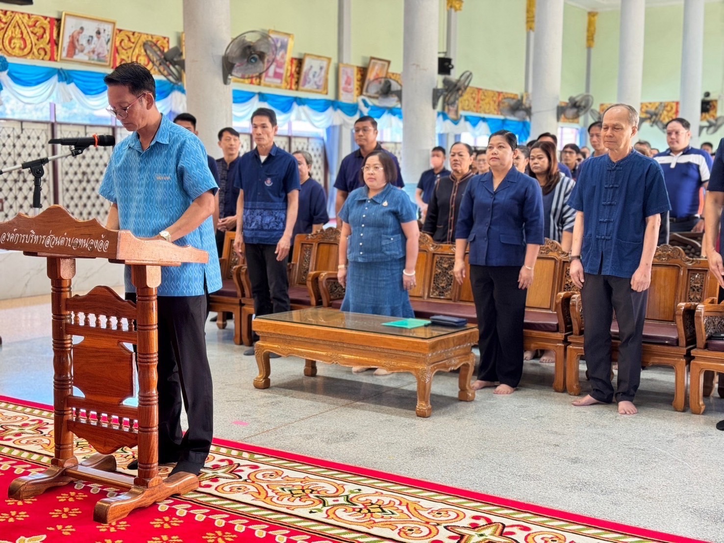 พช.ราชบุรี จัดกิจกรรมเนื่องในวาระครบรอบ 56 ปี โครงการพัฒนาผู้นำอาสาพัฒนาชุมชน ประจำปี 2568 ภายใต้แนวคิด “อช. รวมใจ ขจัดภัยแก้จน พัฒนาชุมชนอย่างพอเพียง”