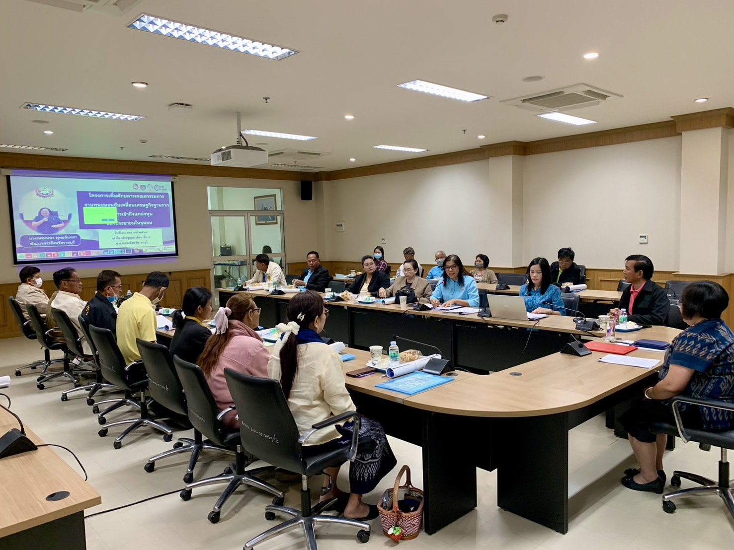 📣 พช.ราชบุรี จัดโครงการเพิ่มศักยภาพคณะกรรมการงานทุนชุมชนขับเคลื่อนเศรษฐกิจฐานรากและการเข้าถึงแหล่งทุนของประชาชนในชุมชน