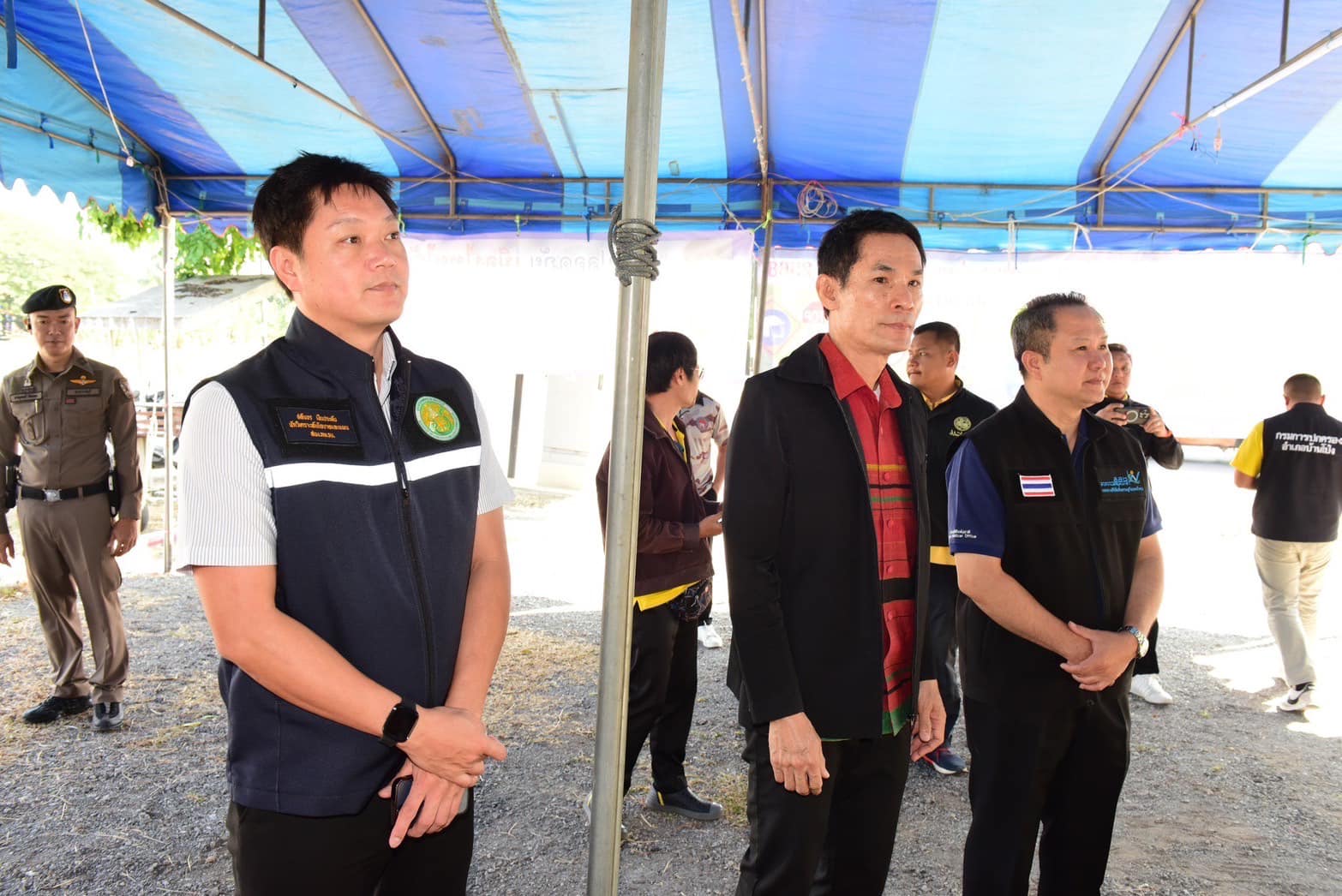 📣 พช.ราชบุรี ร่วมตรวจติดตามและตรวจเยี่ยมจุดตรวจช่วงเทศกาลปีใหม่ พ.ศ. 2568 เพื่อเป็นขวัญและกำลังใจในการปฏิบัติหน้าที่ของเจ้าหน้าที่ประจำหน่วย