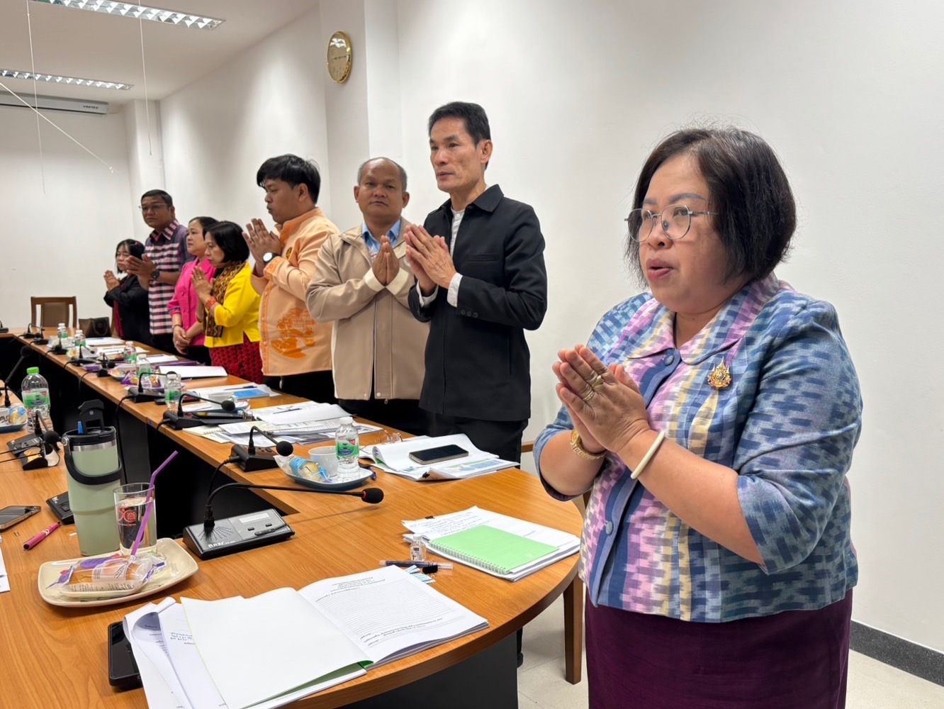 พช.ราชบุรี จัดประชุมผู้บริหารงานสำนักงานพัฒนาชุมชนฯ ครั้งที่ 3 ประจำปีงบประมาณ พ.ศ. 2568