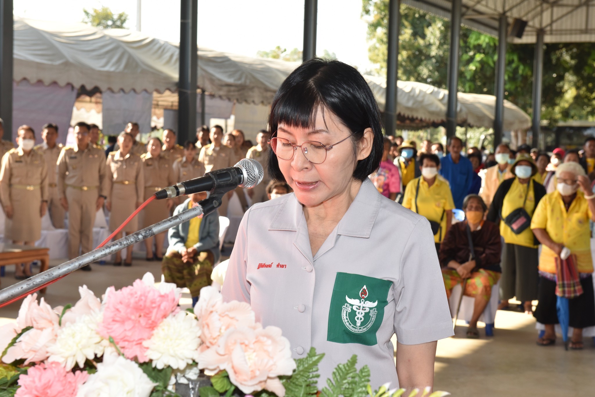 📣 พช.ราชบุรี ร่วมออกหน่วยให้บริการประชาชนภายใต้โครงการจังหวัดเคลื่อนที่ “บำบัดทุกข์บำรุงสุข สร้างรอยยิ้มให้ประชาชนจังหวัดราชบุรี” ร่วมกับโครงการหน่วยแพทย์เคลื่อนที่ พอ.สว. จังหวัดราชบุรี ประจำปี 2568