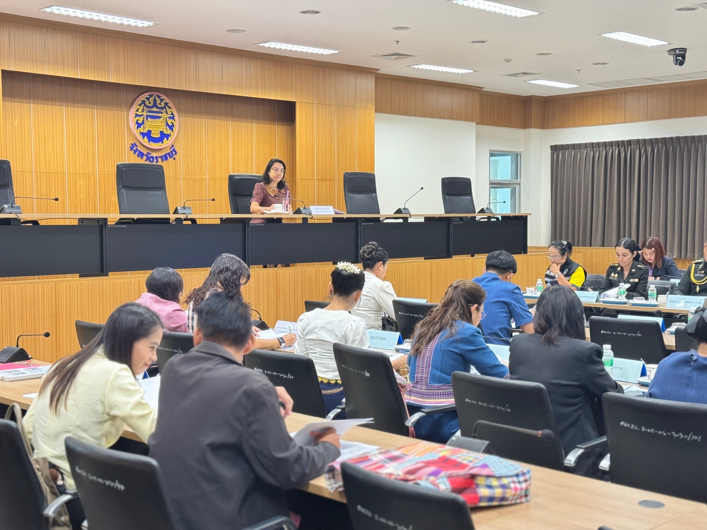 📣พช.ราชบุรี จัดประชุมเชิงปฏิบัติการส่งเสริมการบูรณาการกลไกการขับเคลื่อนการขจัดความยากจน ระดับจังหวัด