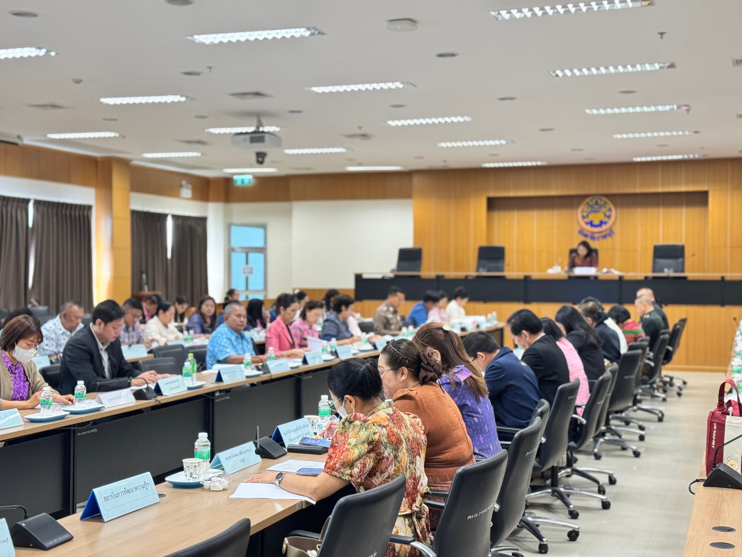 📣พช.ราชบุรี จัดประชุมเชิงปฏิบัติการส่งเสริมการบูรณาการกลไกการขับเคลื่อนการขจัดความยากจน ระดับจังหวัด