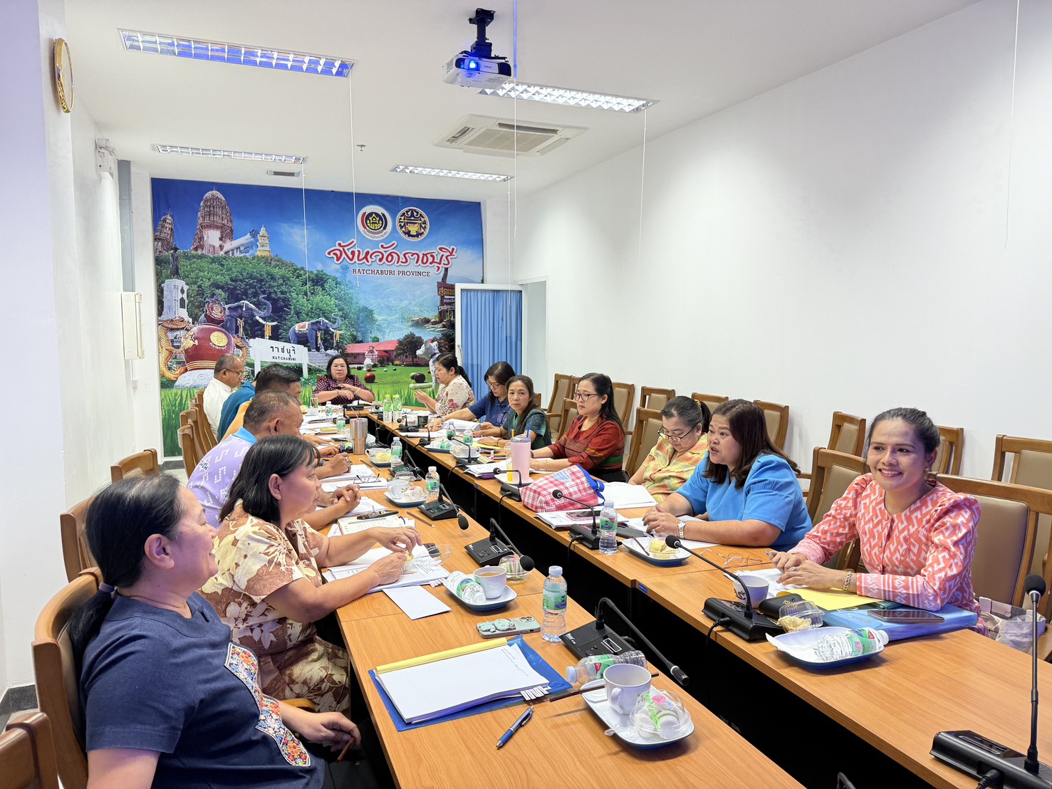 📣 พช.ราชบุรี จัดประชุมสำนักงานพัฒนาชุมชนจังหวัดราชบุรี ครั้งที่ 5 ประจำปีงบประมาณ พ.ศ. 2568