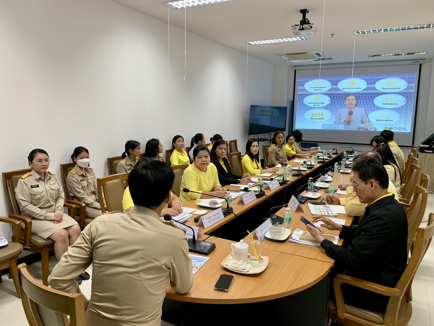 📣 พช.ราชบุรี รับการตรวจราชการของผู้ตรวจราชการกรมการพัฒนาชุมชน (นายธวัช ใสสม)