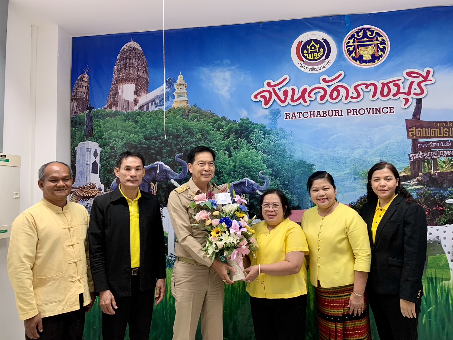 📣 พช.ราชบุรี รับการตรวจราชการของผู้ตรวจราชการกรมการพัฒนาชุมชน (นายธวัช ใสสม)